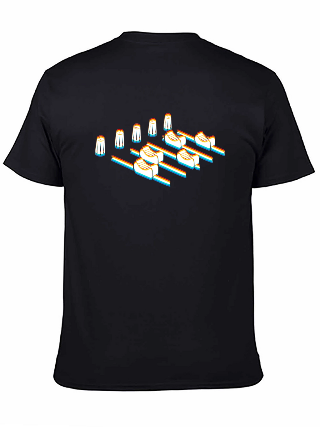 Retro Foosball Player Graphic Tee