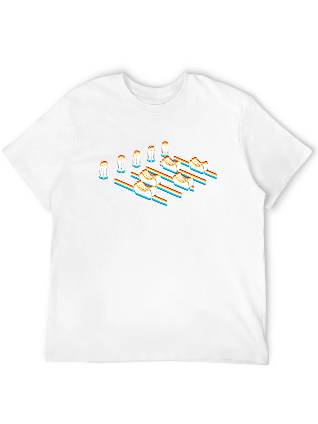 Retro Foosball Player Graphic Tee