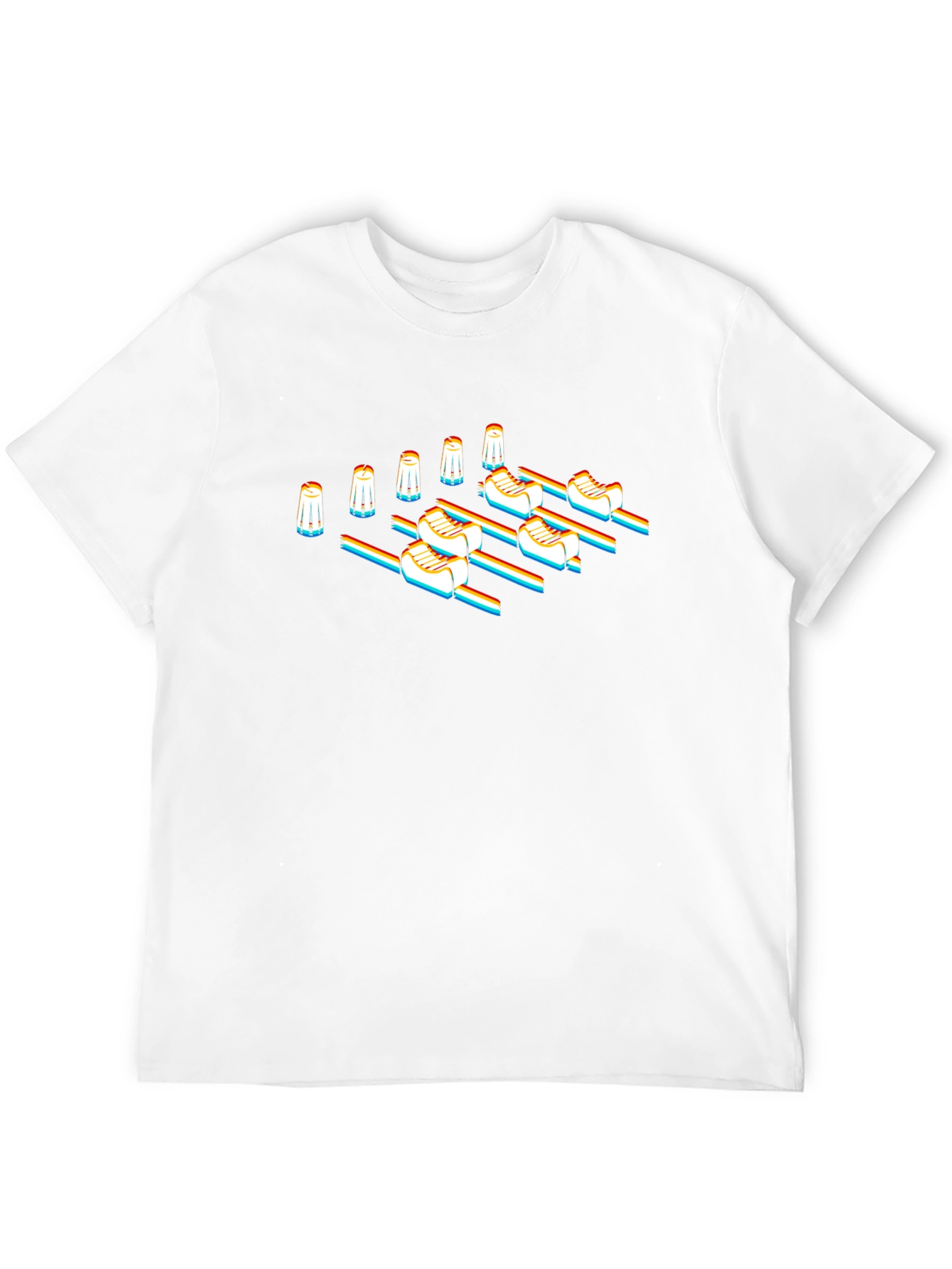 Retro Foosball Player Graphic Tee