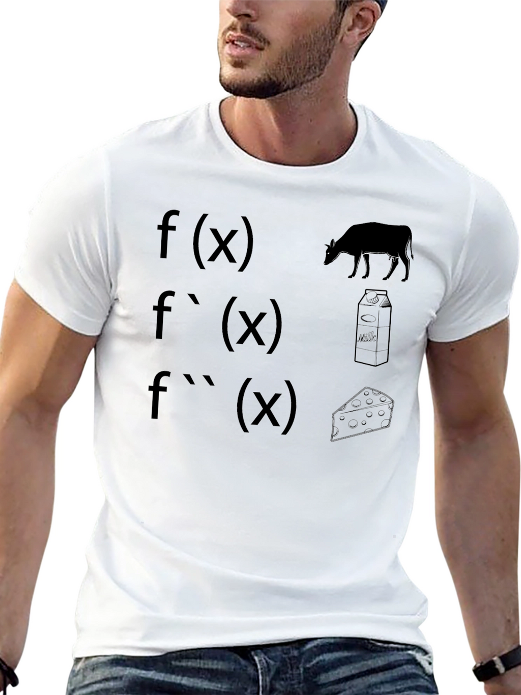 Math & Dairy Humor T-Shirt: Derivative Fun!