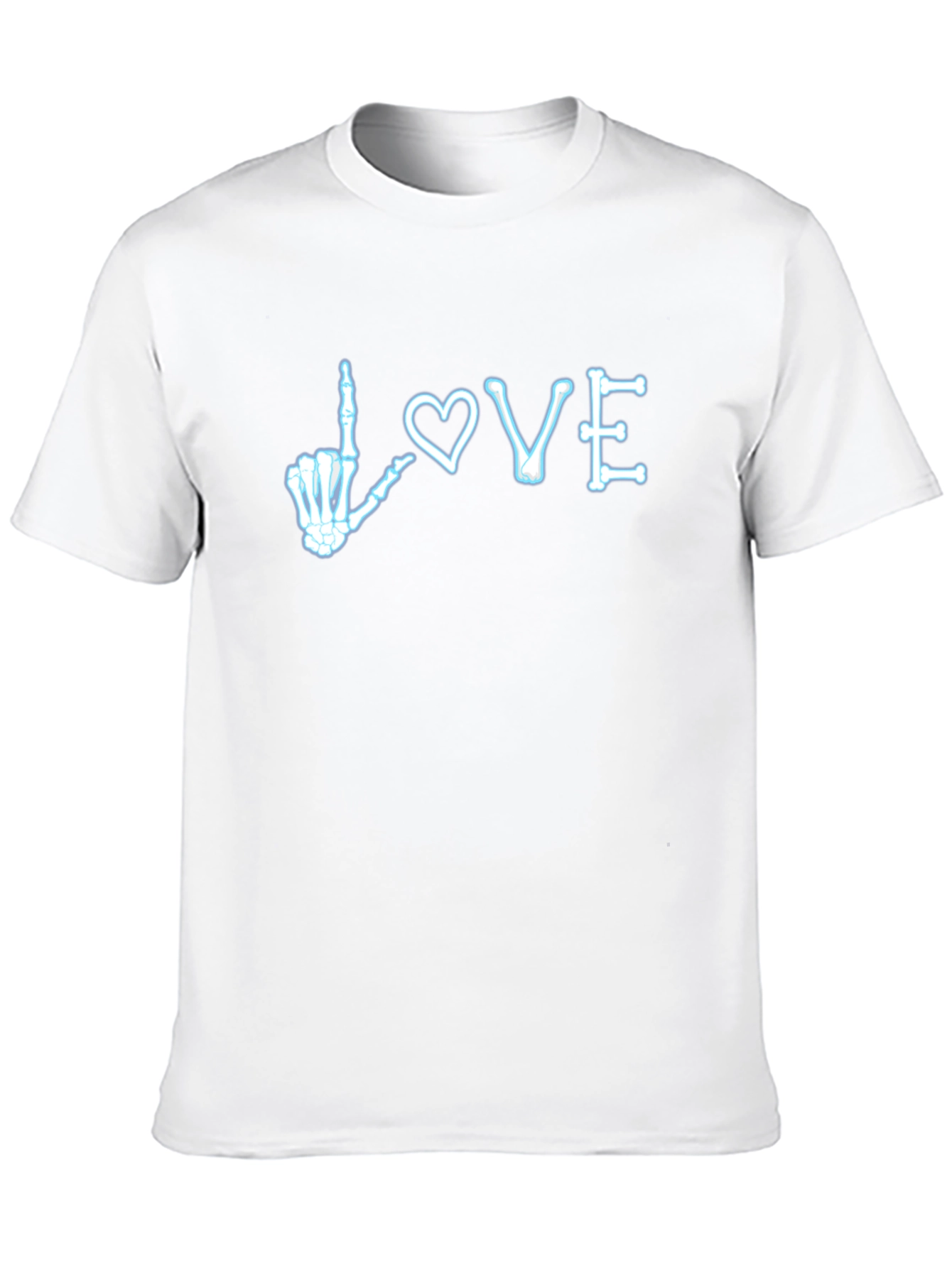 Skeleton Hand Love Graphic Tee