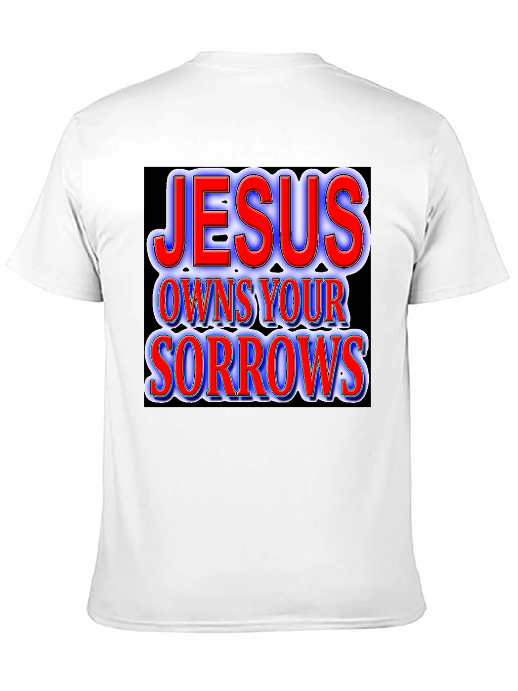 Jesus Owns Your Sorrows Graphic Tee - Black