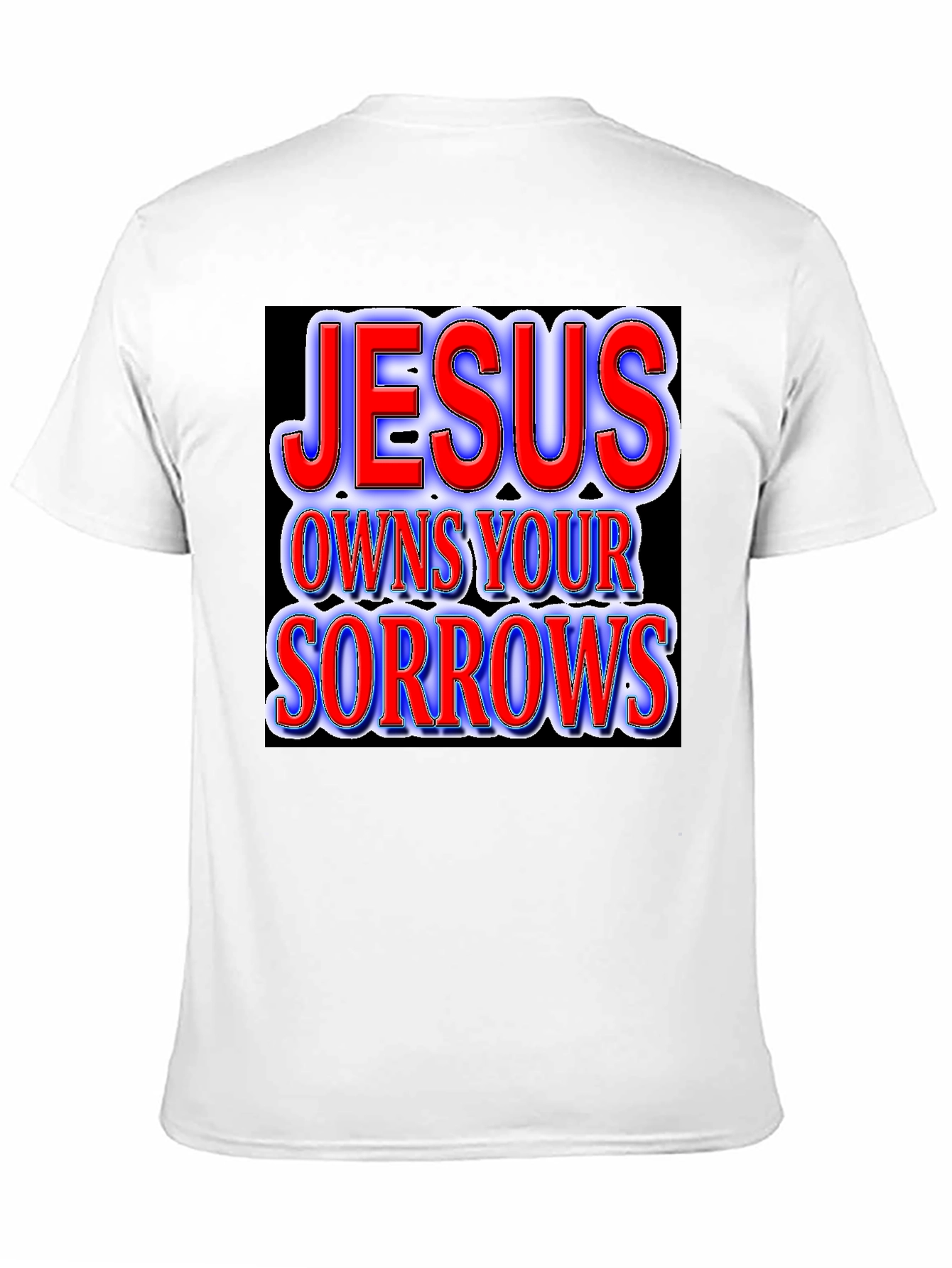 Jesus Owns Your Sorrows Graphic Tee - Black