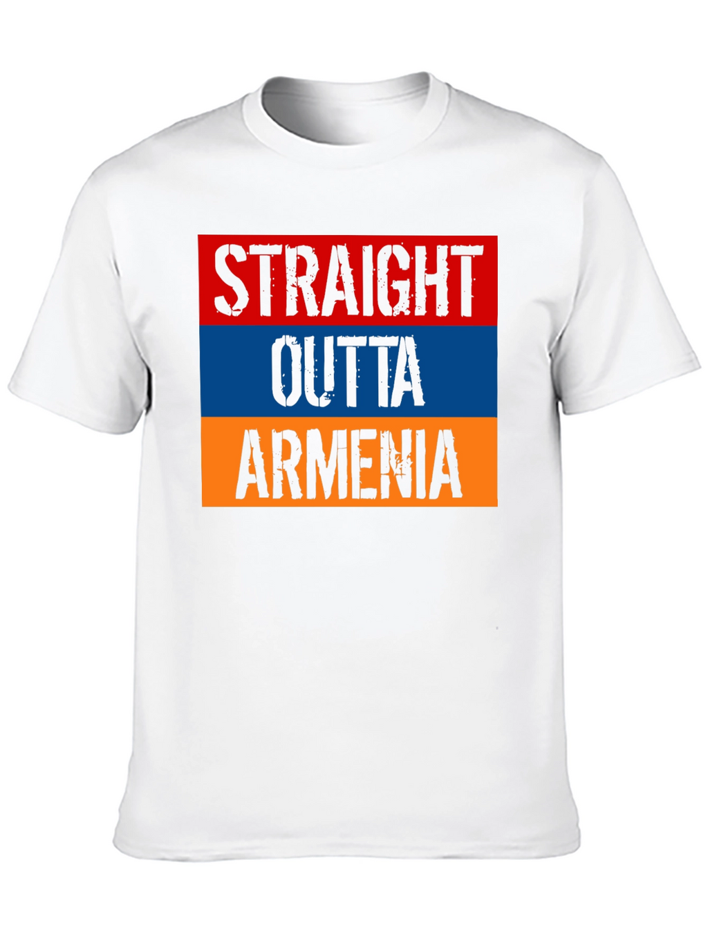 Armenia Flag T-Shirt - Straight Outta Armenia