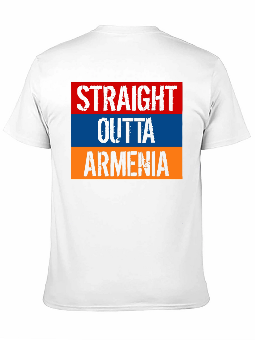 Armenia Flag T-Shirt - Straight Outta Armenia