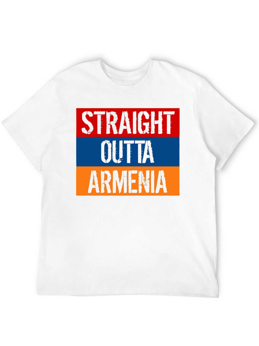 Armenia Flag T-Shirt - Straight Outta Armenia