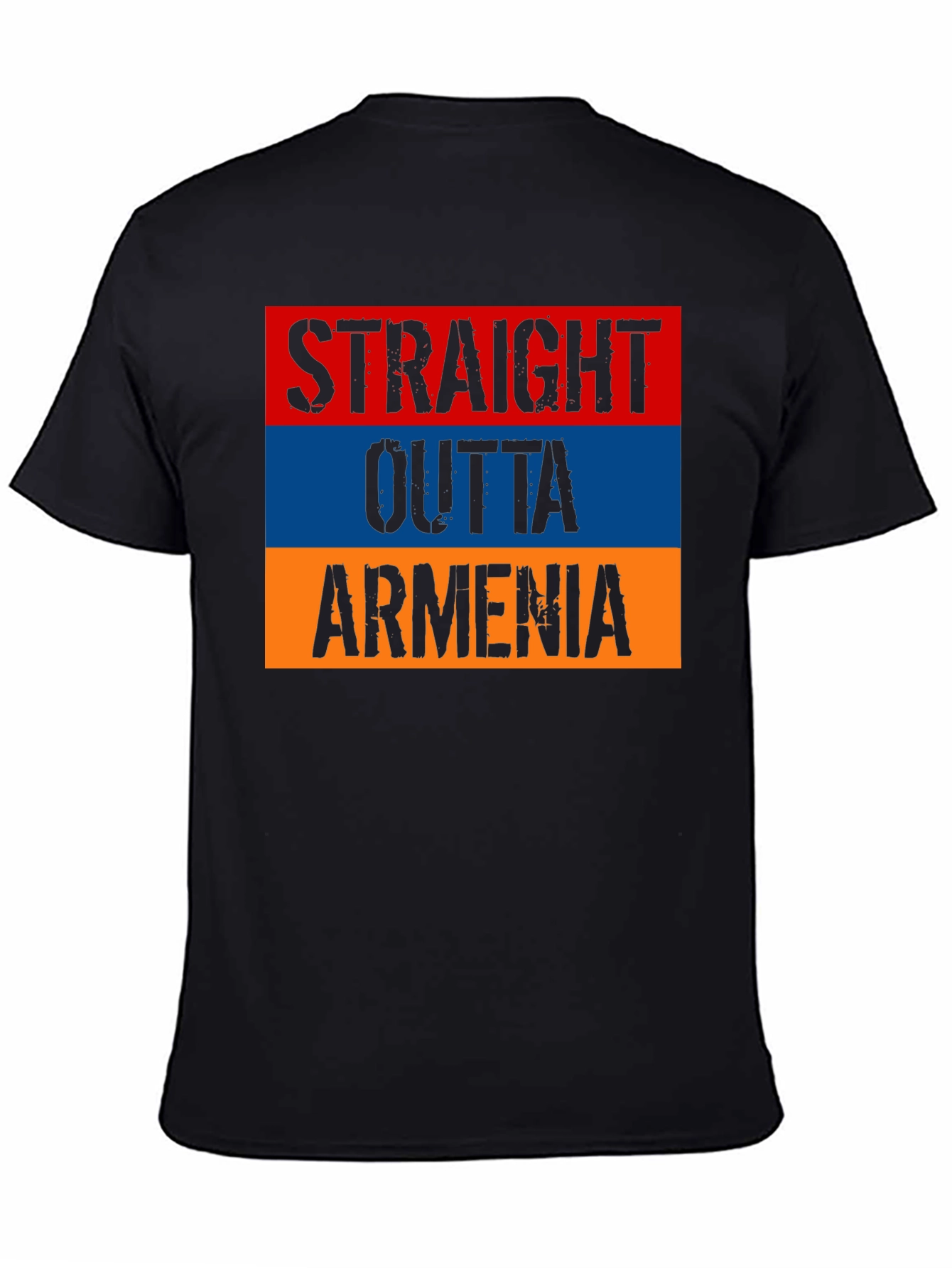 Armenia Flag T-Shirt - Straight Outta Armenia