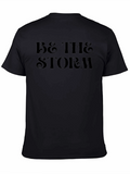 Be The Storm Black Graphic Tee