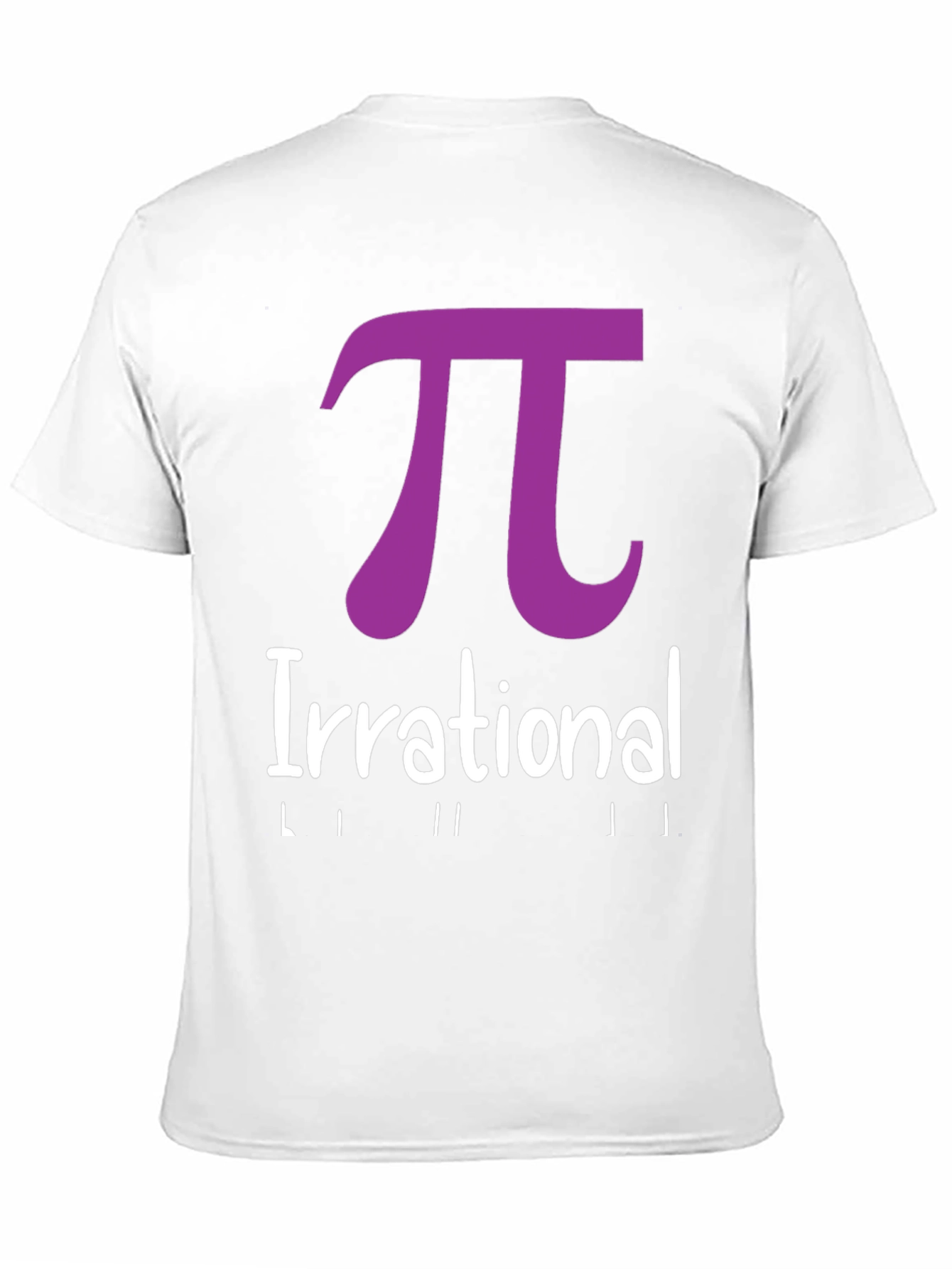 Irrational Pi T-Shirt - Black Math Humor Tee