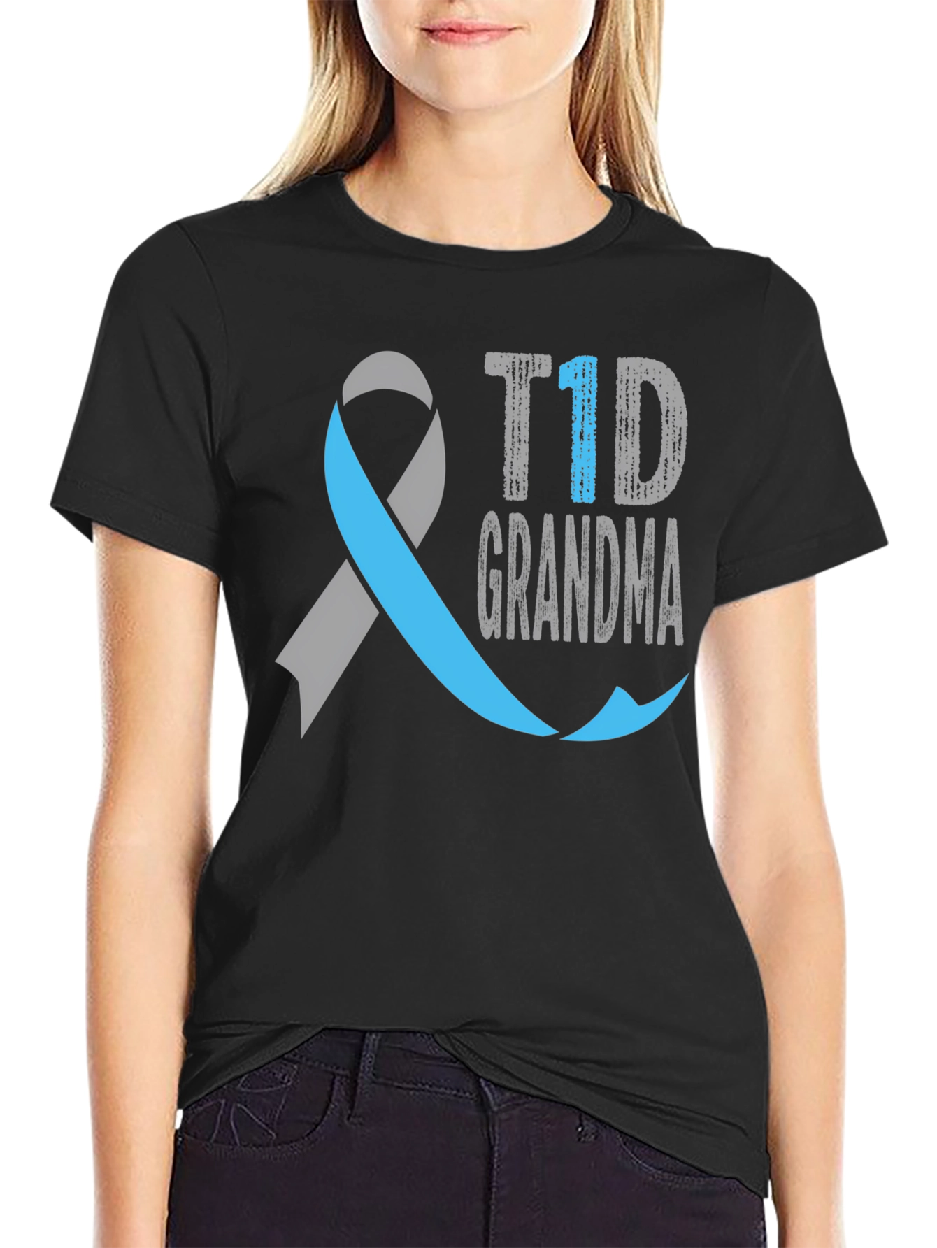 T1D Grandma Awareness T-Shirt