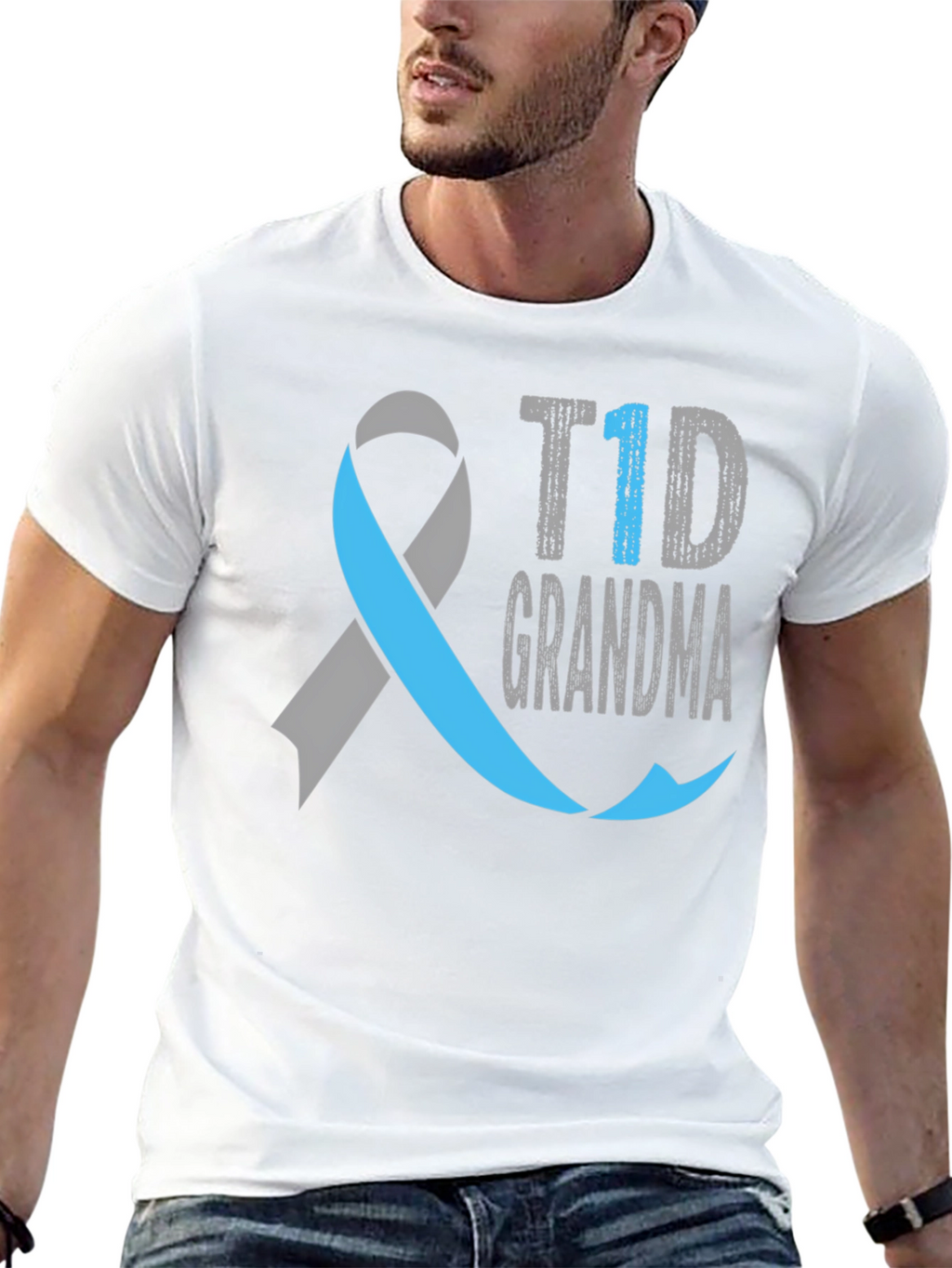 T1D Grandma Awareness T-Shirt