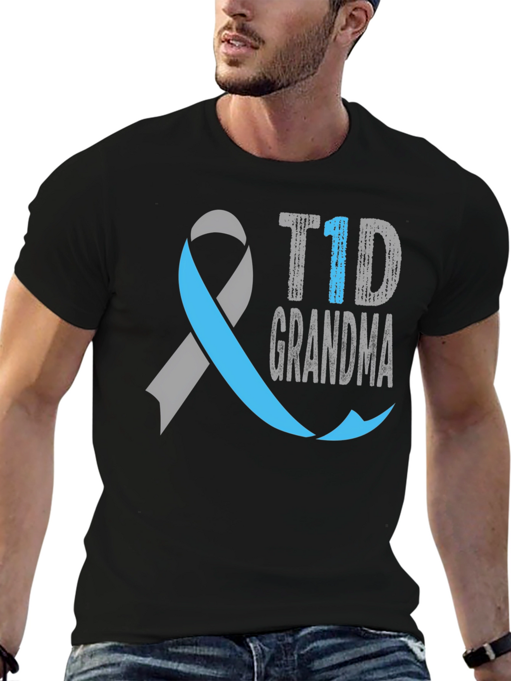 T1D Grandma Awareness T-Shirt