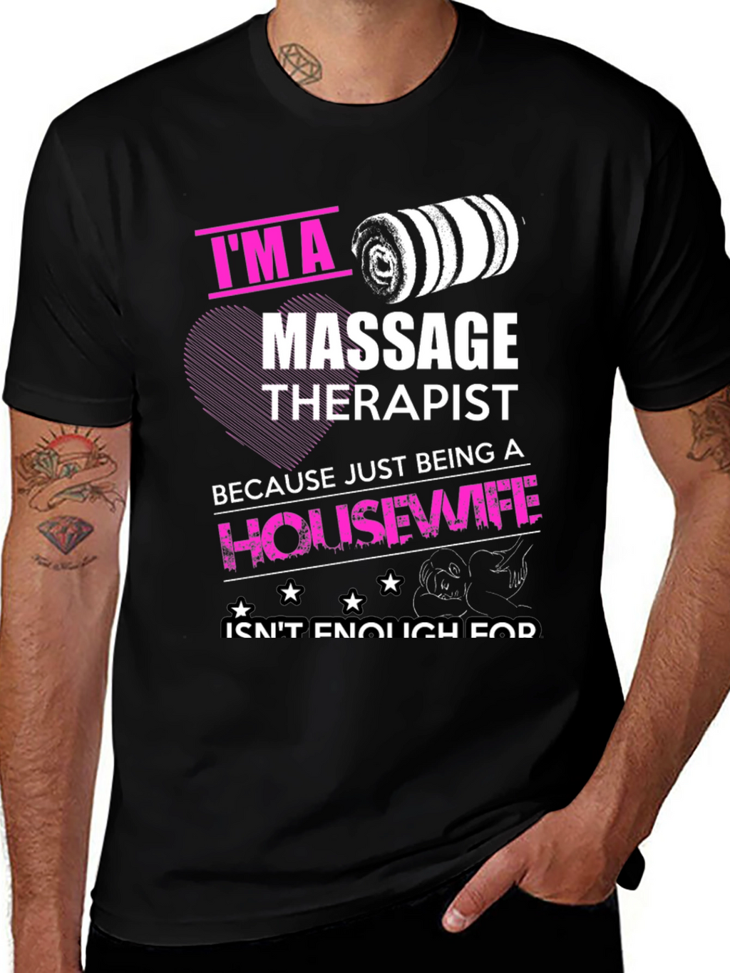 Massage Therapist Graphic Tee