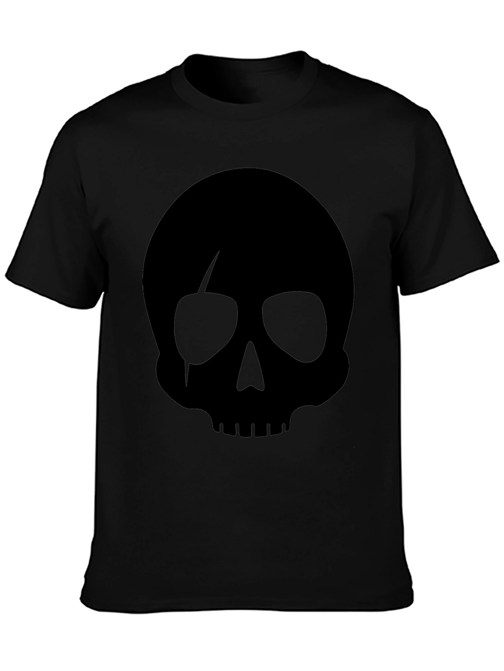 Skull Graphic Black T-Shirt for Men