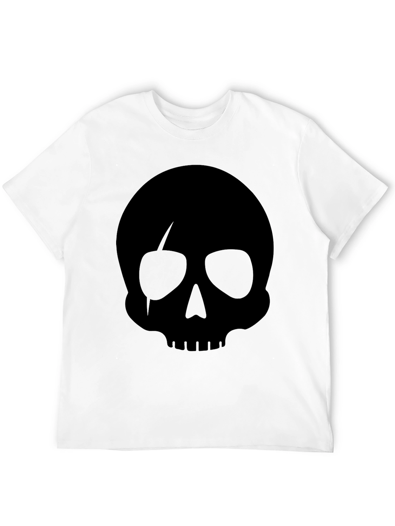 Skull Graphic Black T-Shirt for Men
