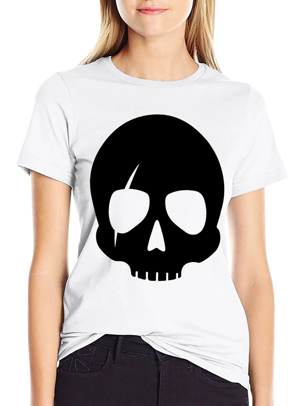 Skull Graphic Black T-Shirt for Men