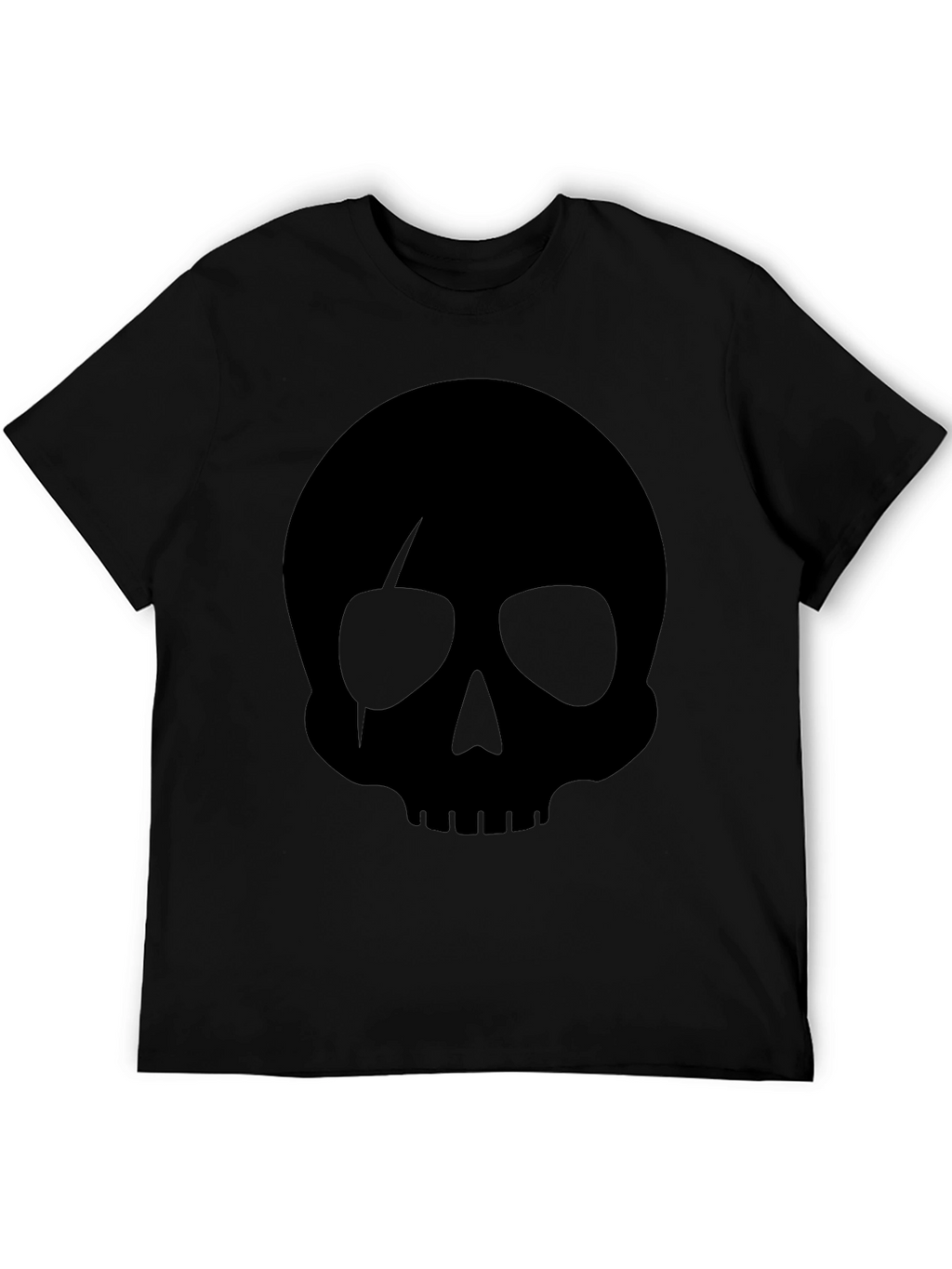 Skull Graphic Black T-Shirt for Men