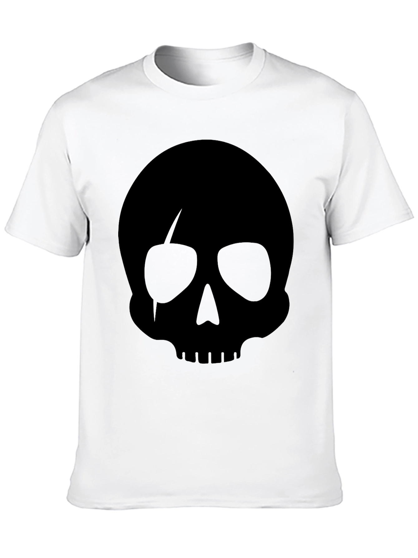 Skull Graphic Black T-Shirt for Men
