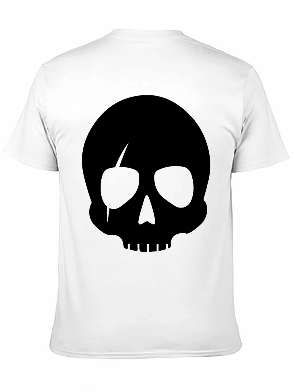 Skull Graphic Black T-Shirt for Men
