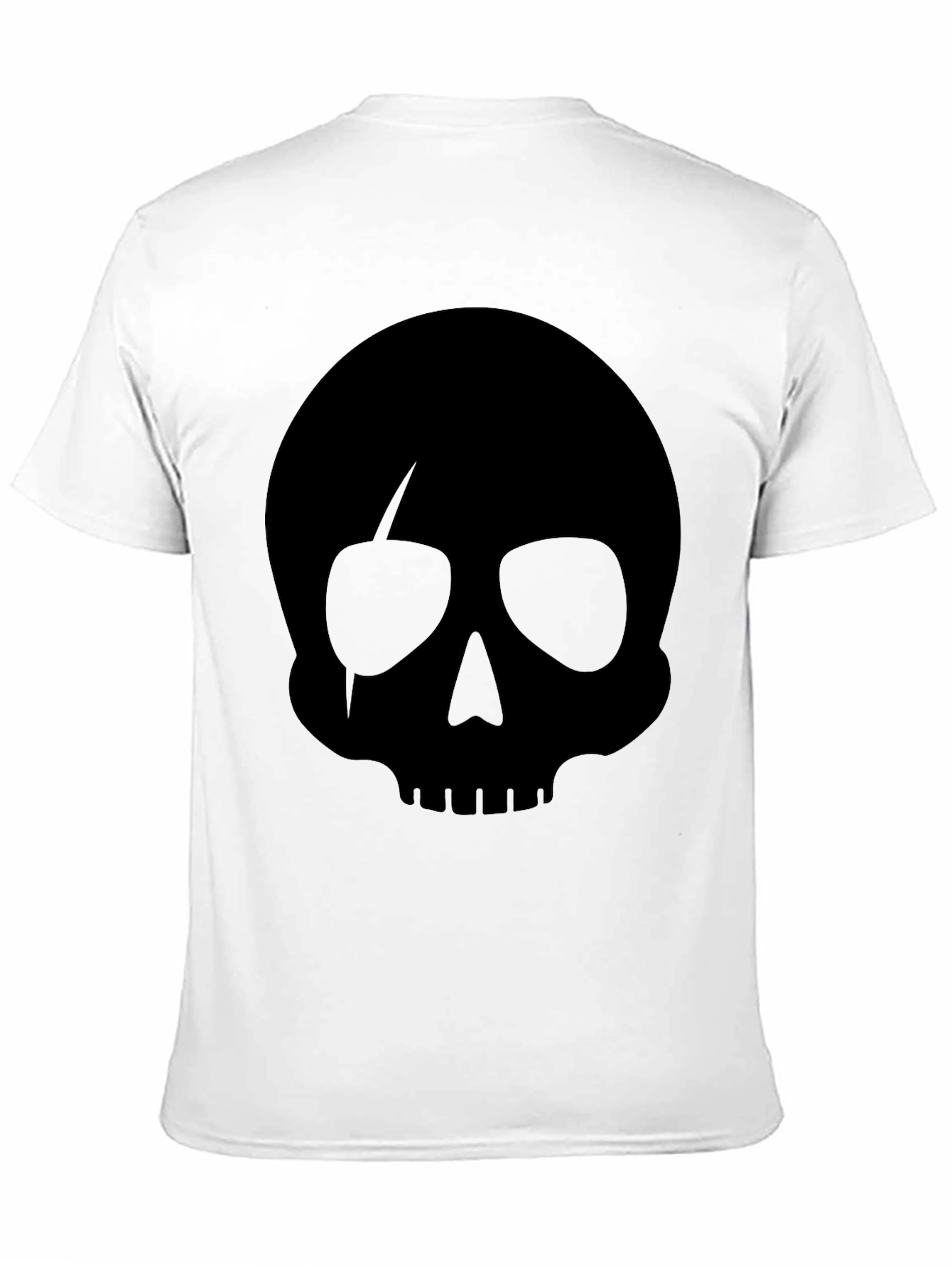 Skull Graphic Black T-Shirt for Men
