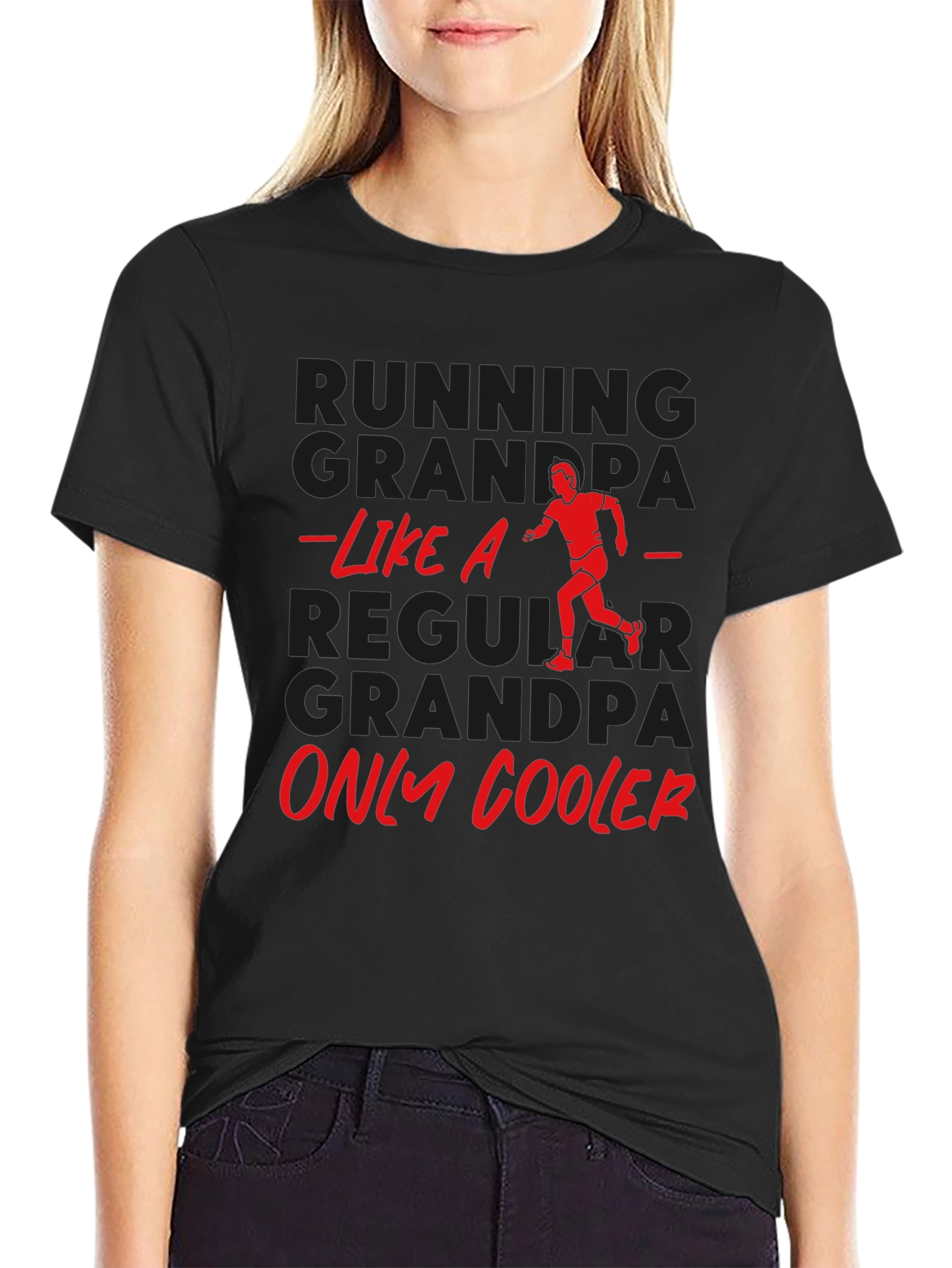 Running Grandpa T-Shirt - Funny Grandpa Gift