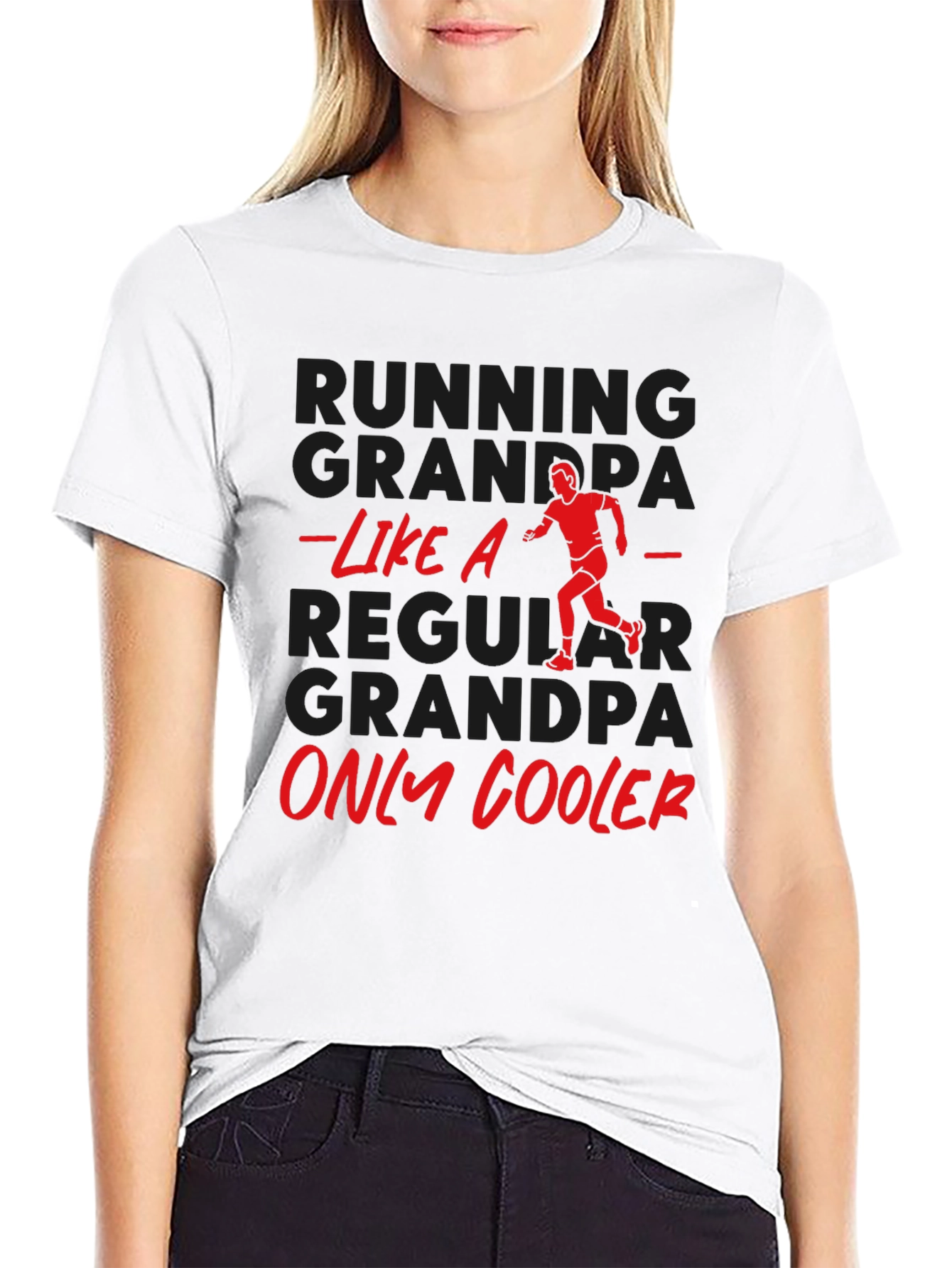 Running Grandpa T-Shirt - Funny Grandpa Gift