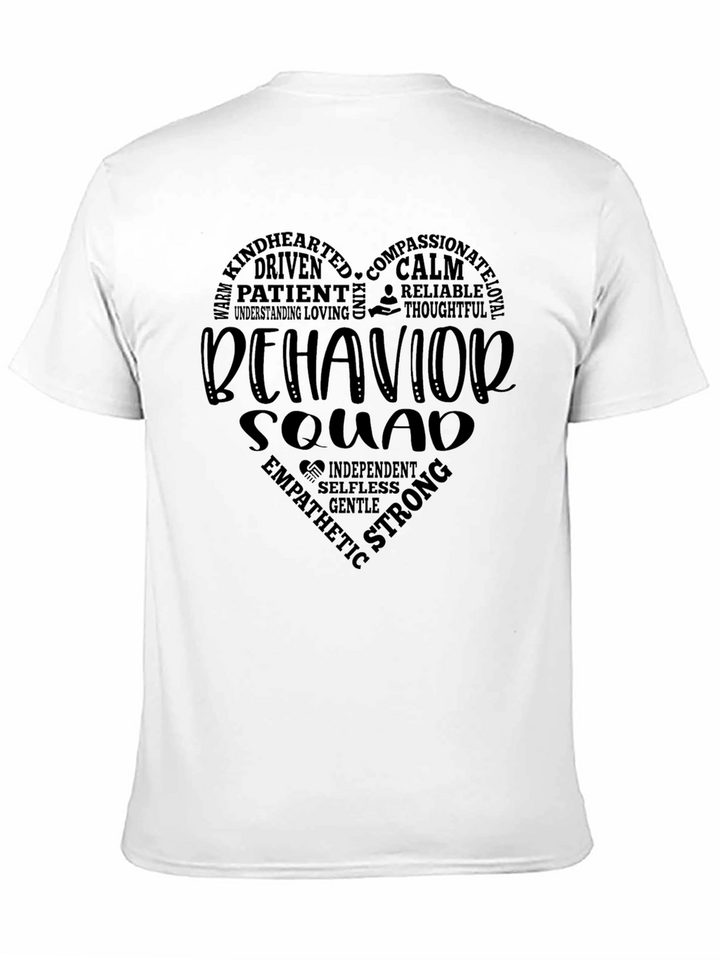 Behavior Squad Heart Graphic T-Shirt