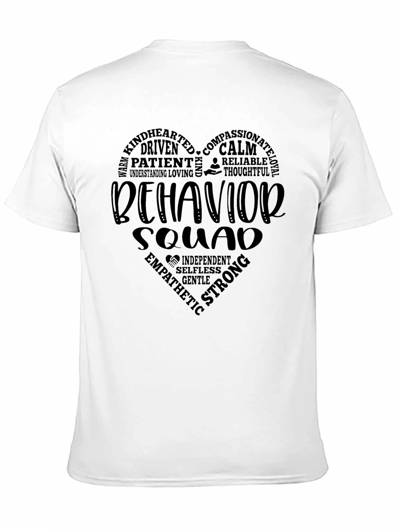 Behavior Squad Heart Graphic T-Shirt