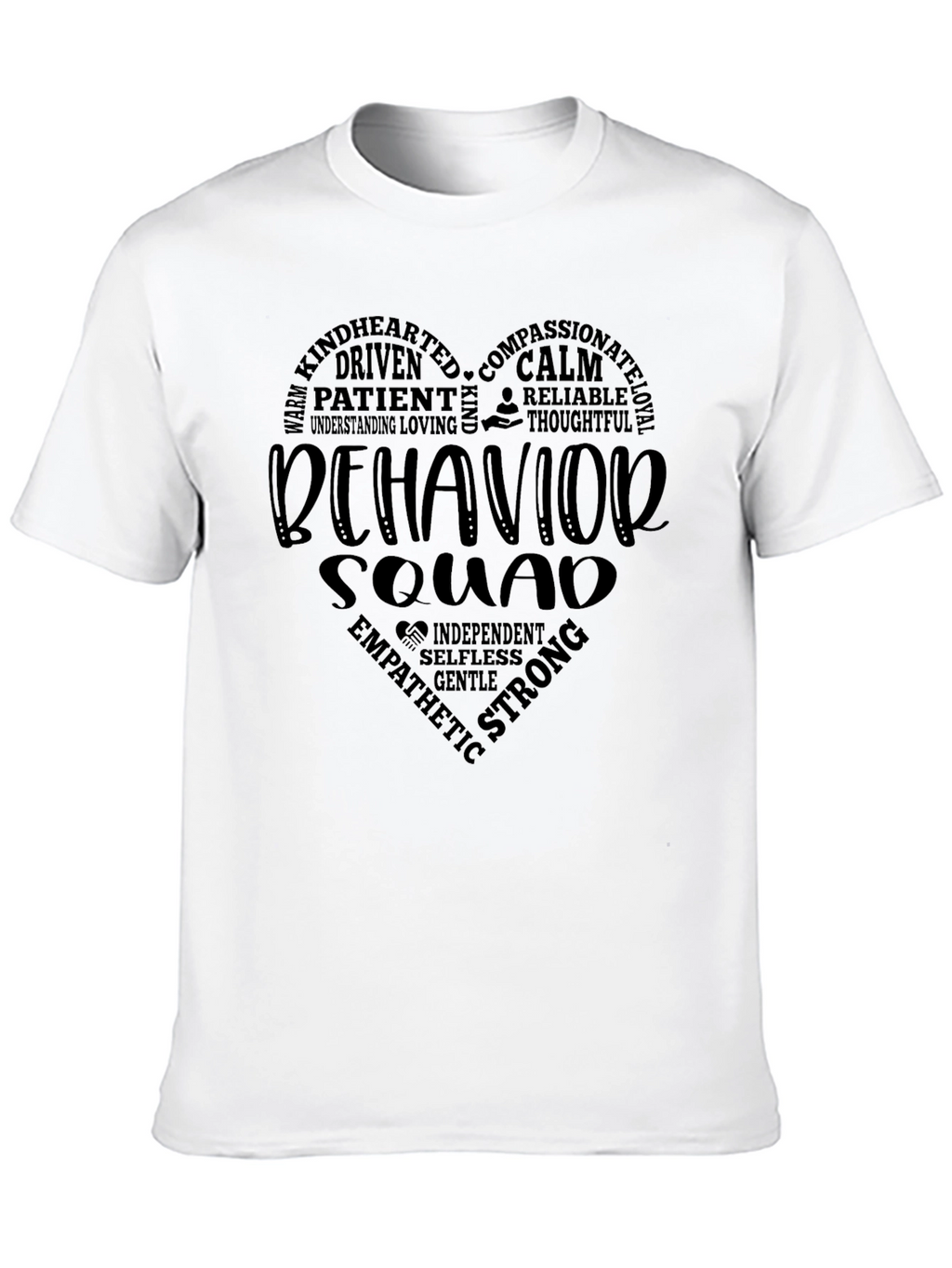 Behavior Squad Heart Graphic T-Shirt