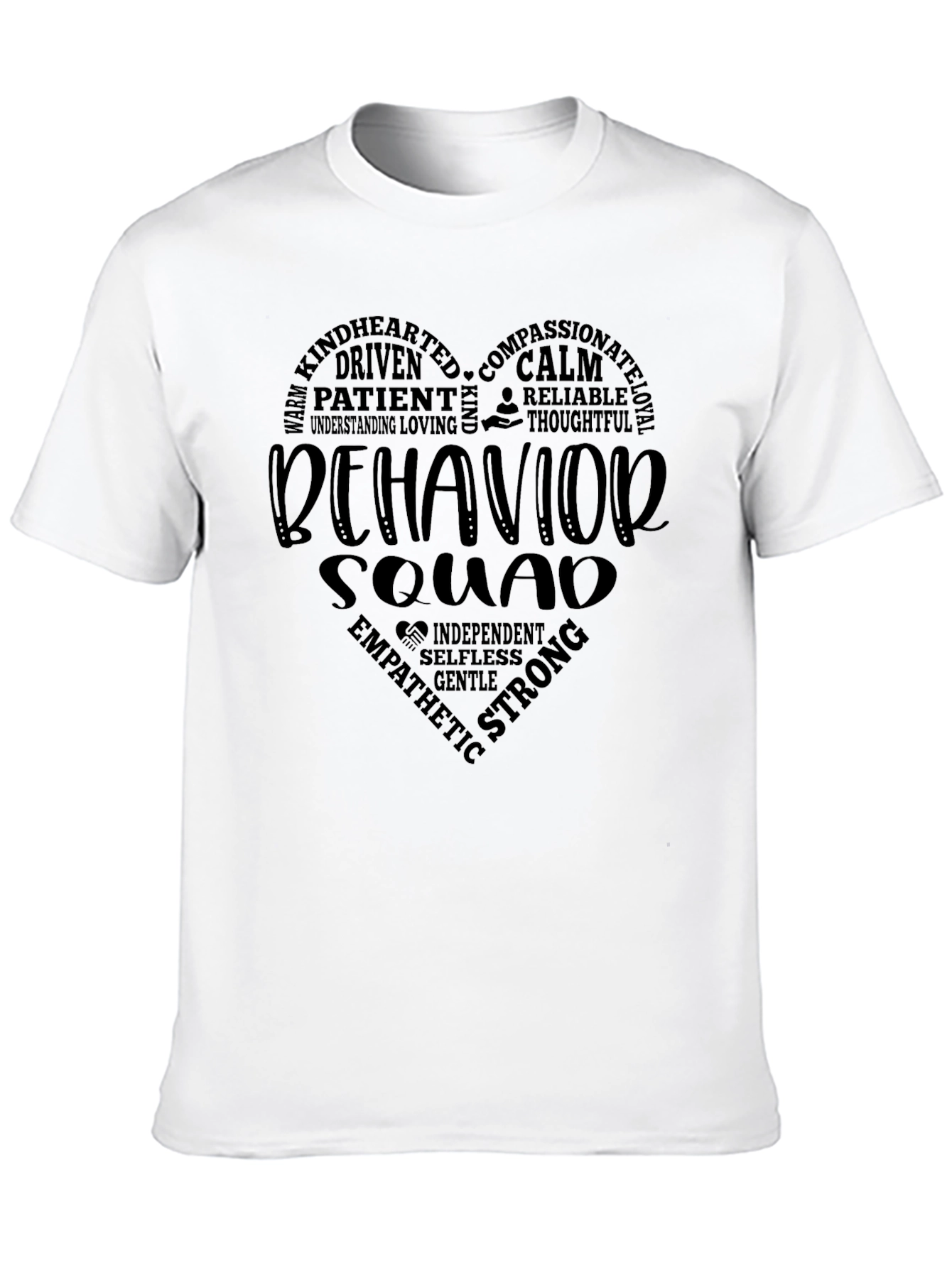 Behavior Squad Heart Graphic T-Shirt