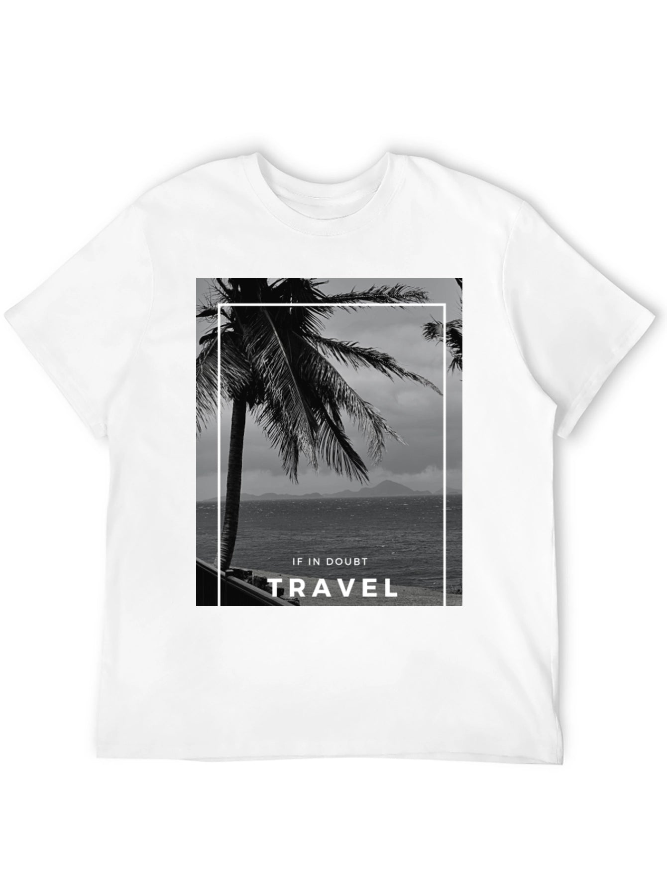 Travel T-Shirt: Tropical Island Getaway Tee