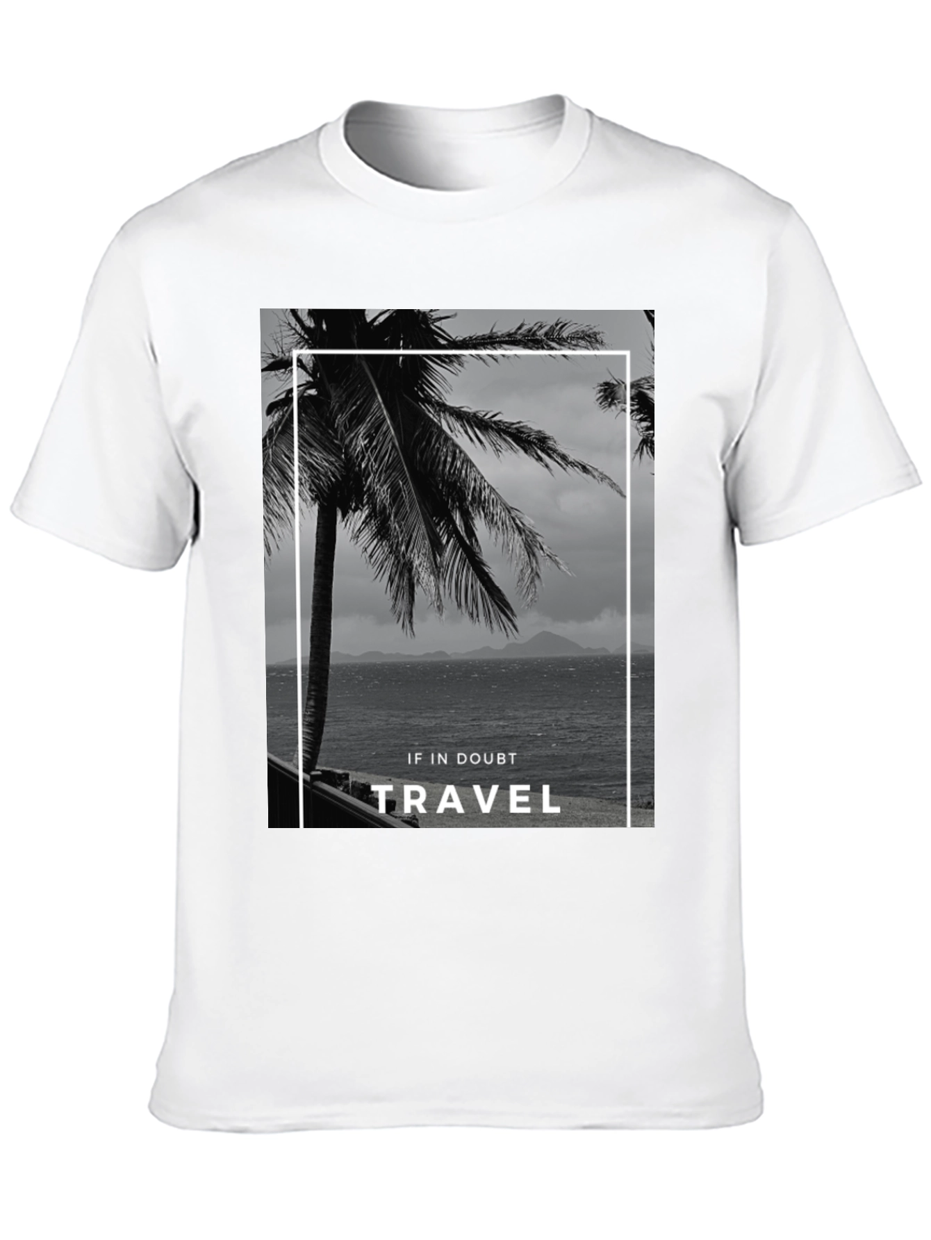 Travel T-Shirt: Tropical Island Getaway Tee