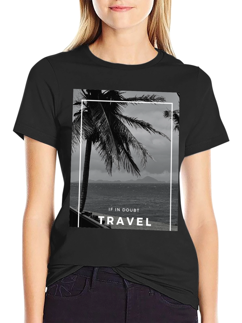 Travel T-Shirt: Tropical Island Getaway Tee