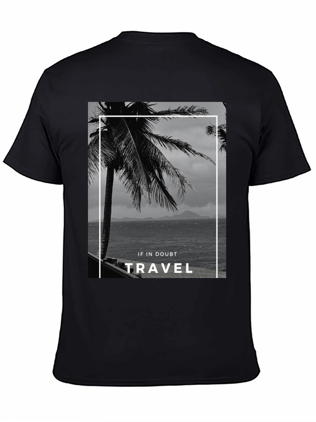 Travel T-Shirt: Tropical Island Getaway Tee