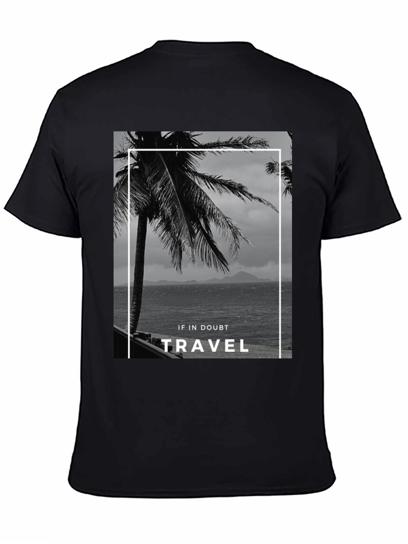 Travel T-Shirt: Tropical Island Getaway Tee