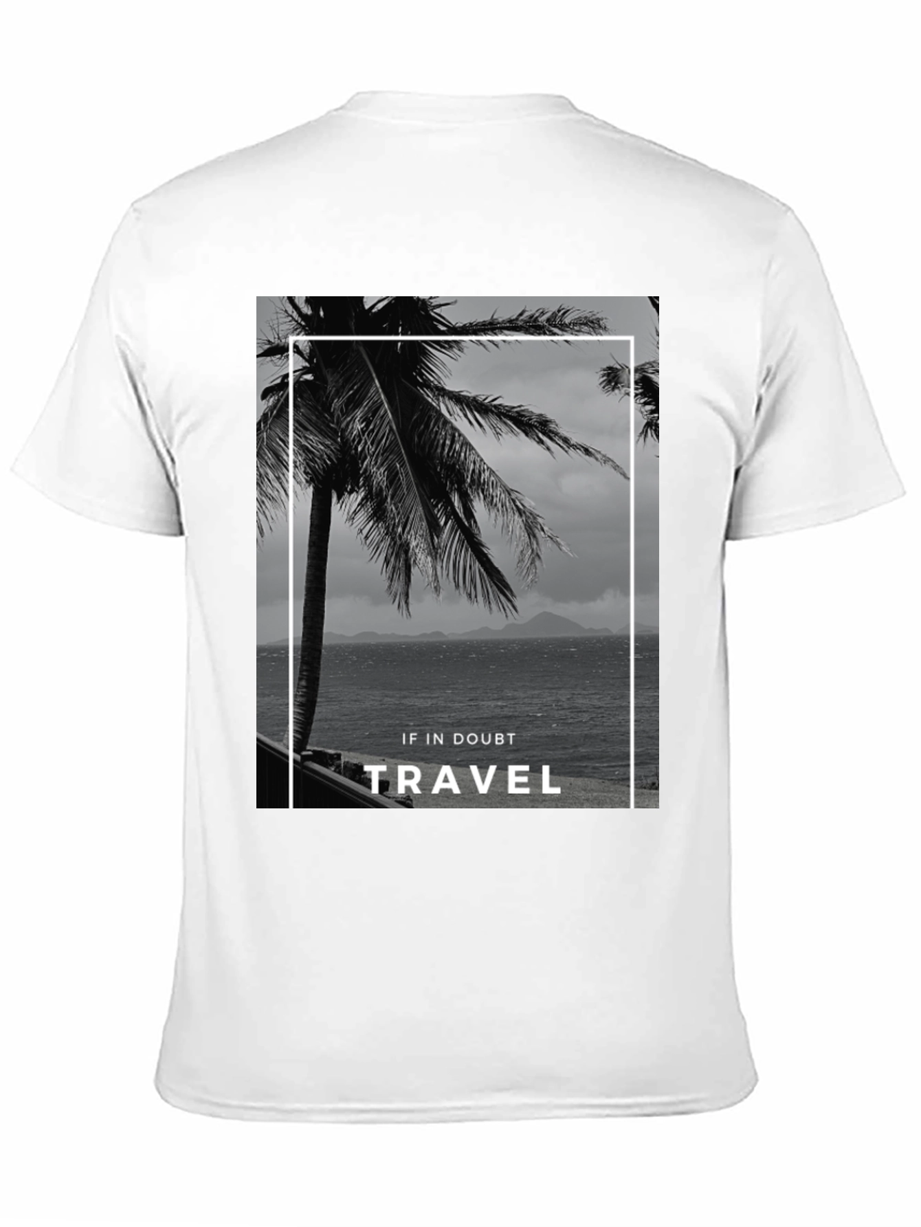 Travel T-Shirt: Tropical Island Getaway Tee