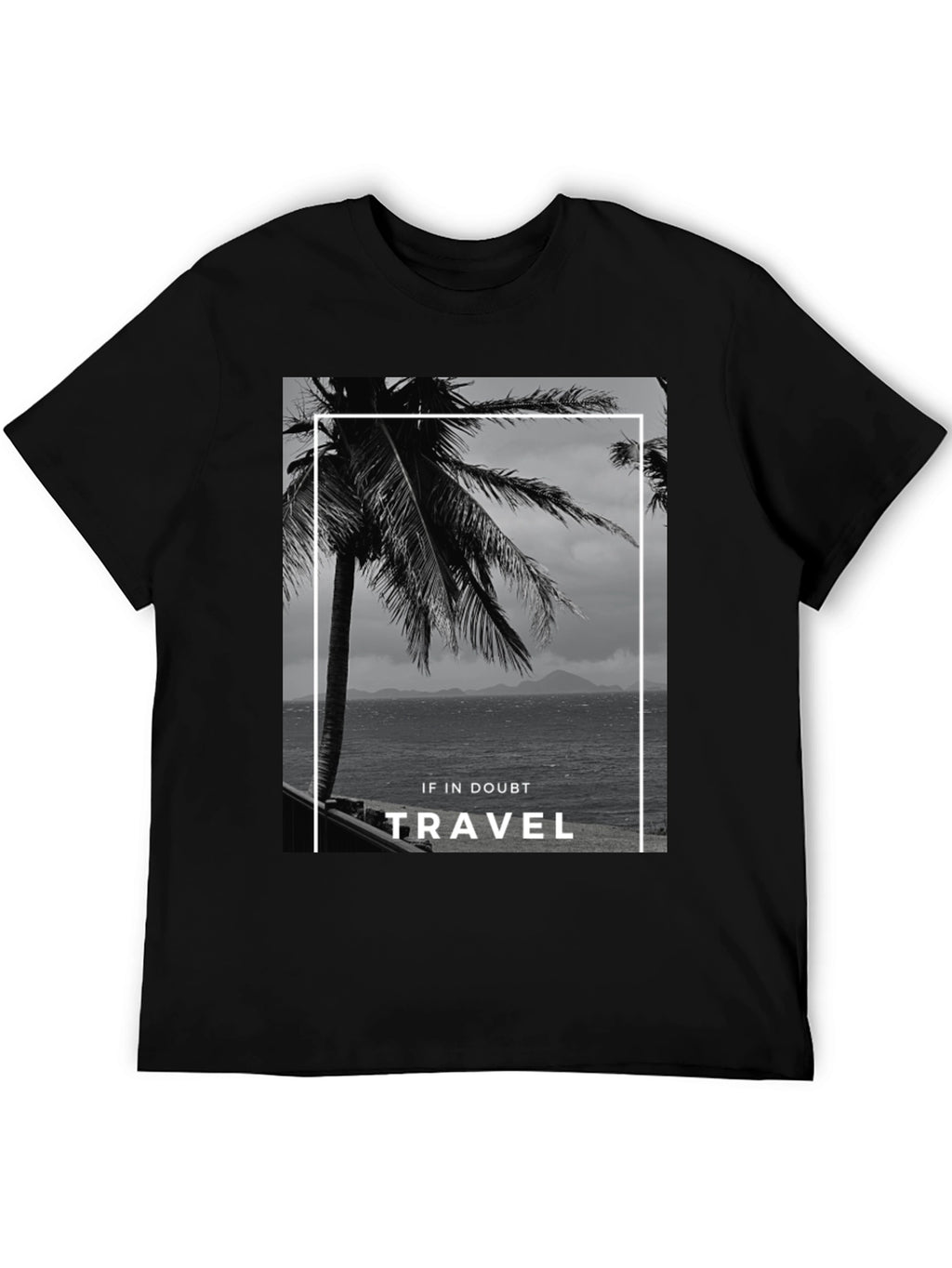 Travel T-Shirt: Tropical Island Getaway Tee