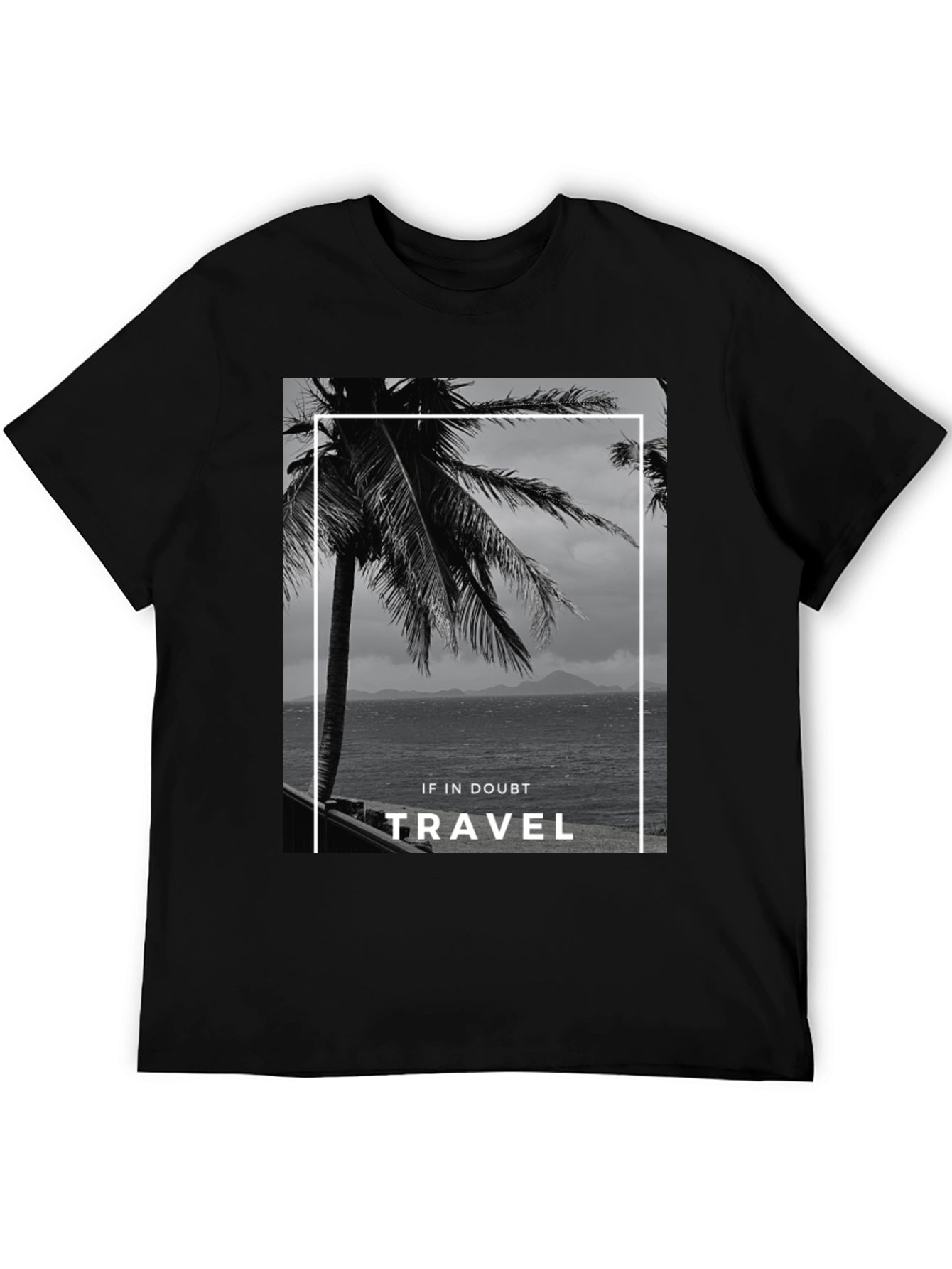 Travel T-Shirt: Tropical Island Getaway Tee