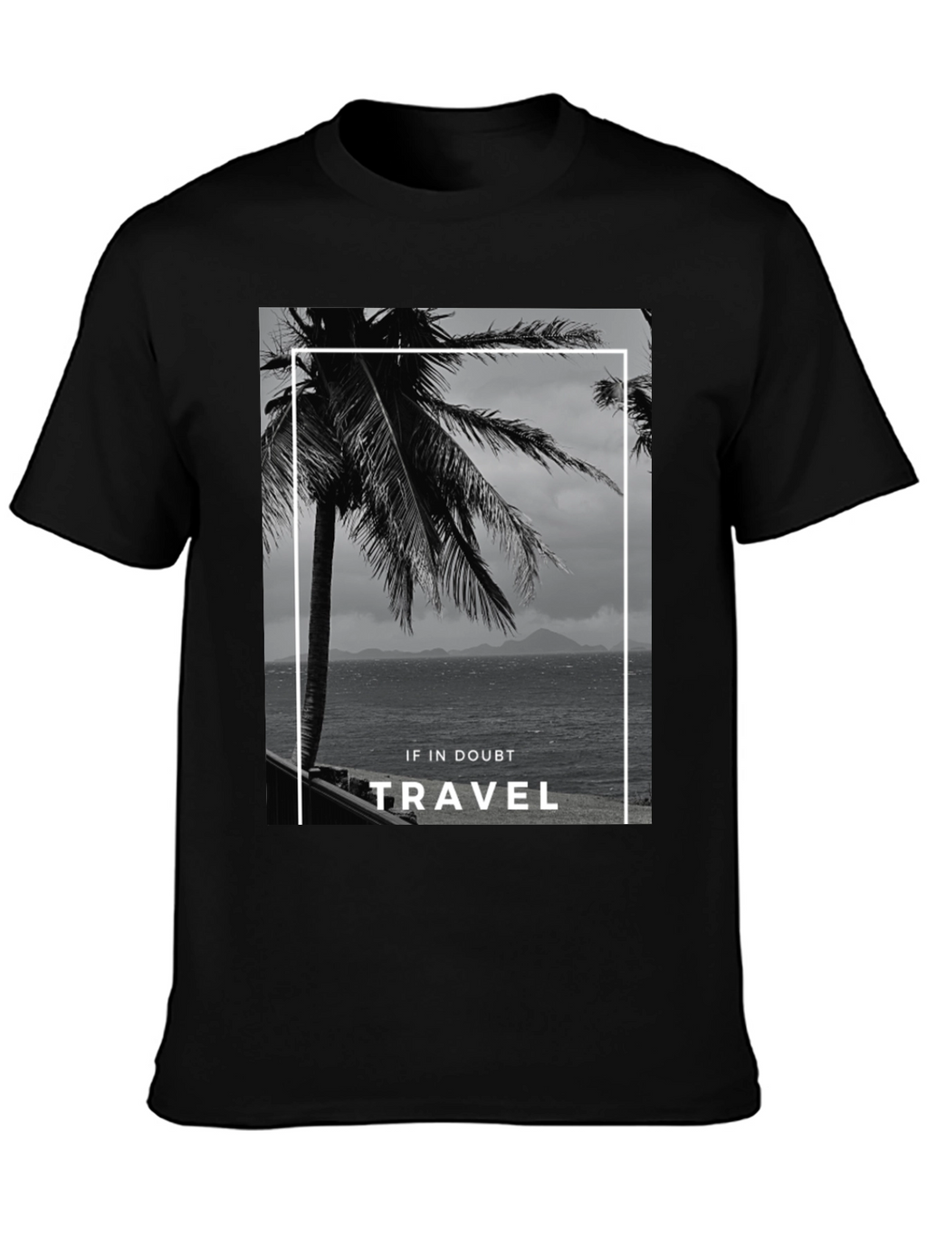 Travel T-Shirt: Tropical Island Getaway Tee