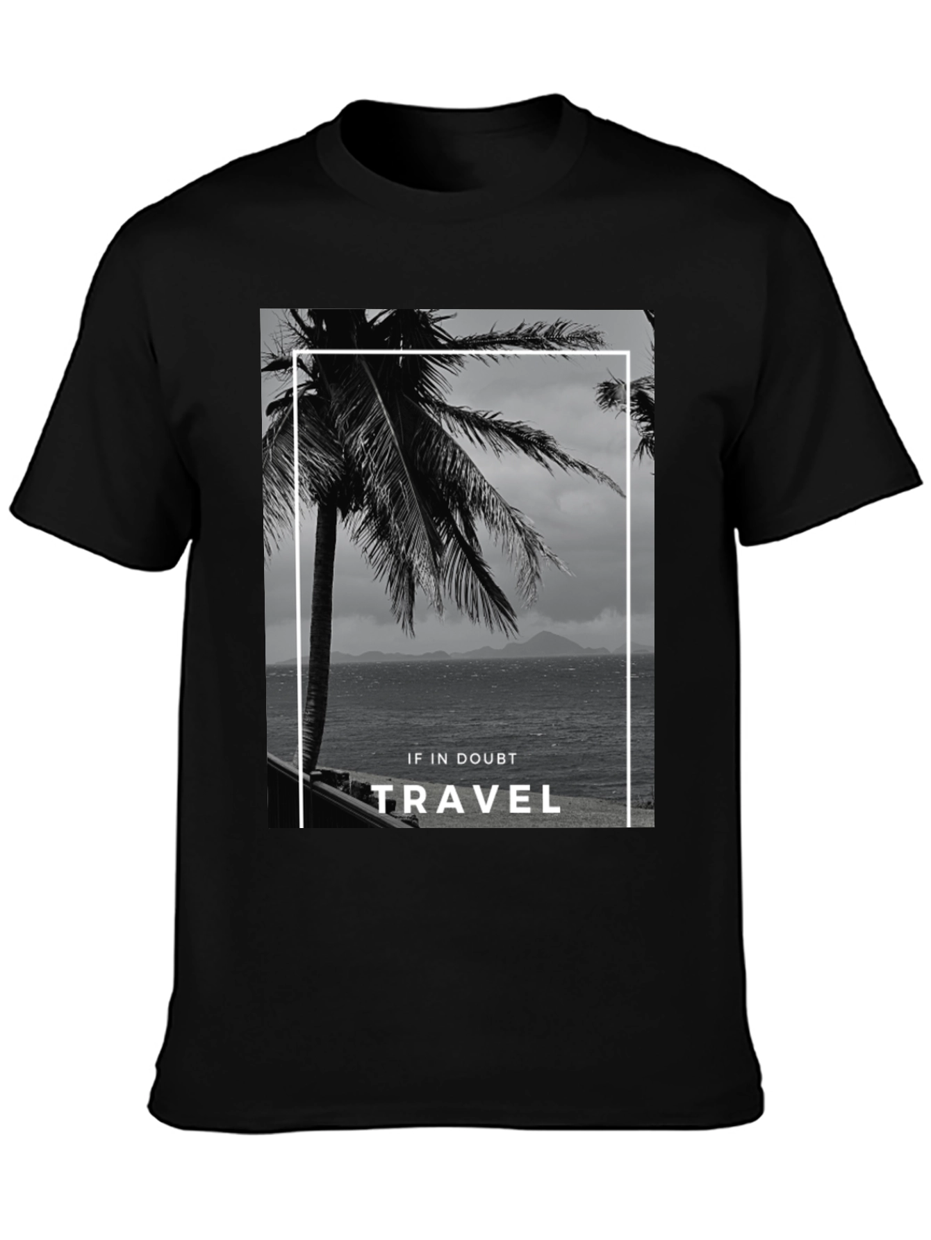 Travel T-Shirt: Tropical Island Getaway Tee