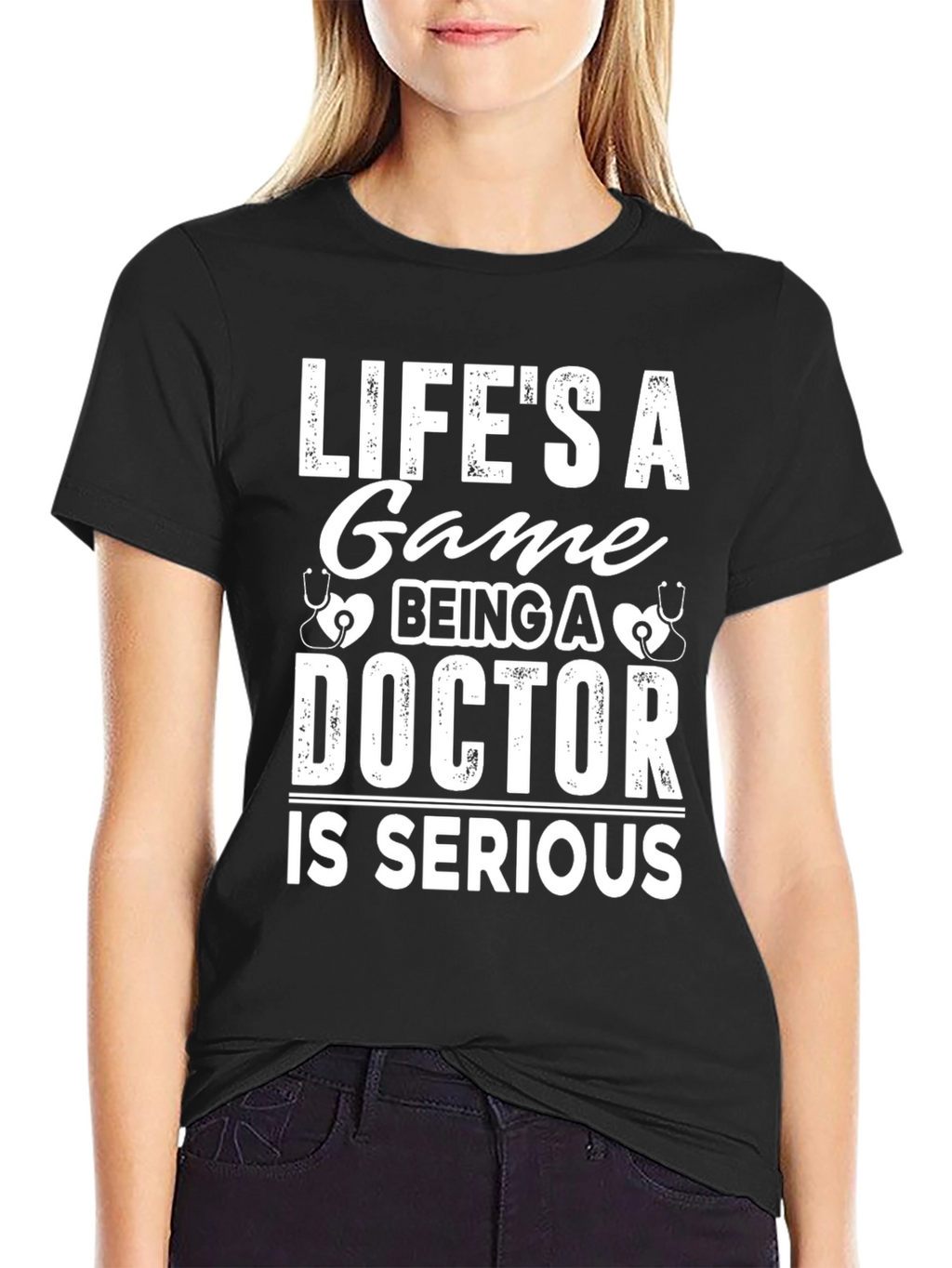 Lifes A Game Doctor T-Shirt Funny Gift