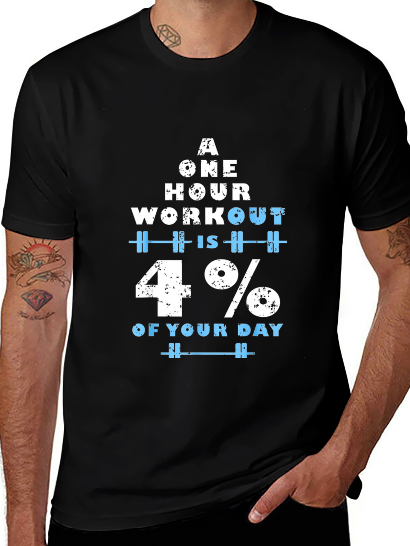 Workout Motivation T-Shirt - 4% of Your Day