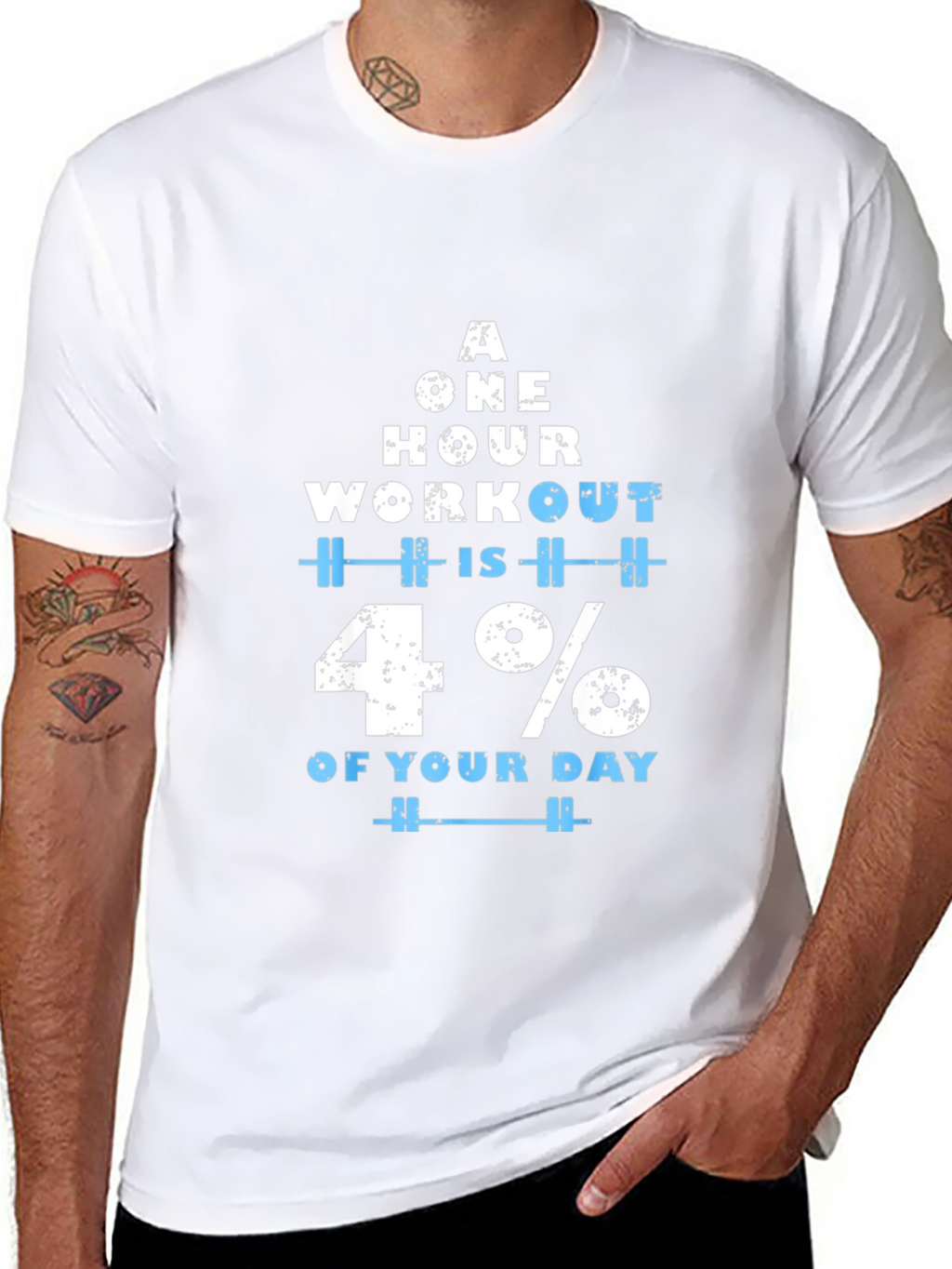 Workout Motivation T-Shirt - 4% of Your Day