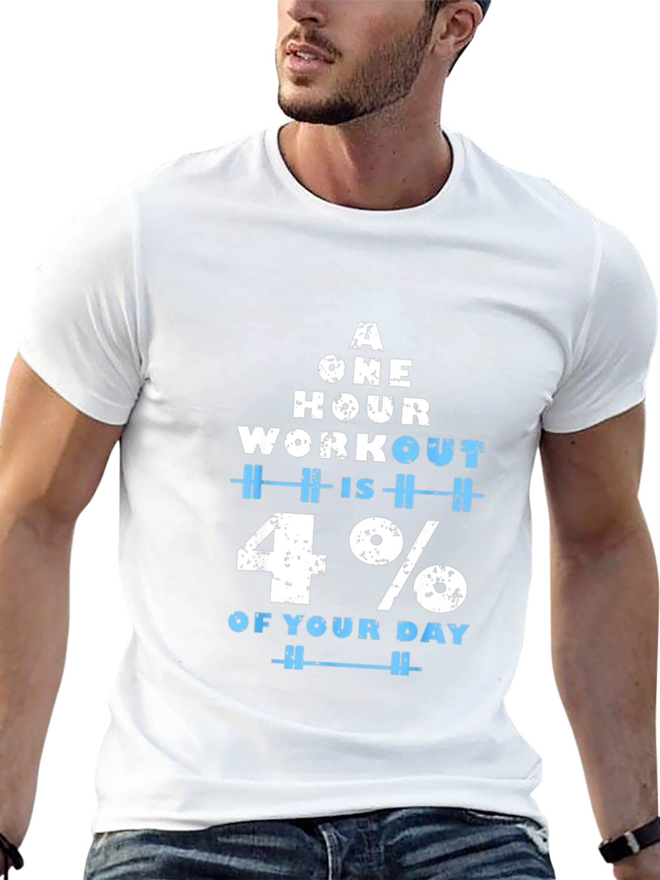 Workout Motivation T-Shirt - 4% of Your Day