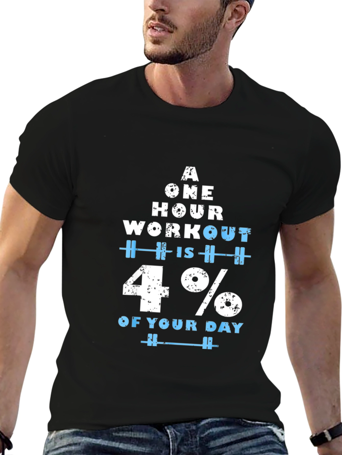Workout Motivation T-Shirt - 4% of Your Day