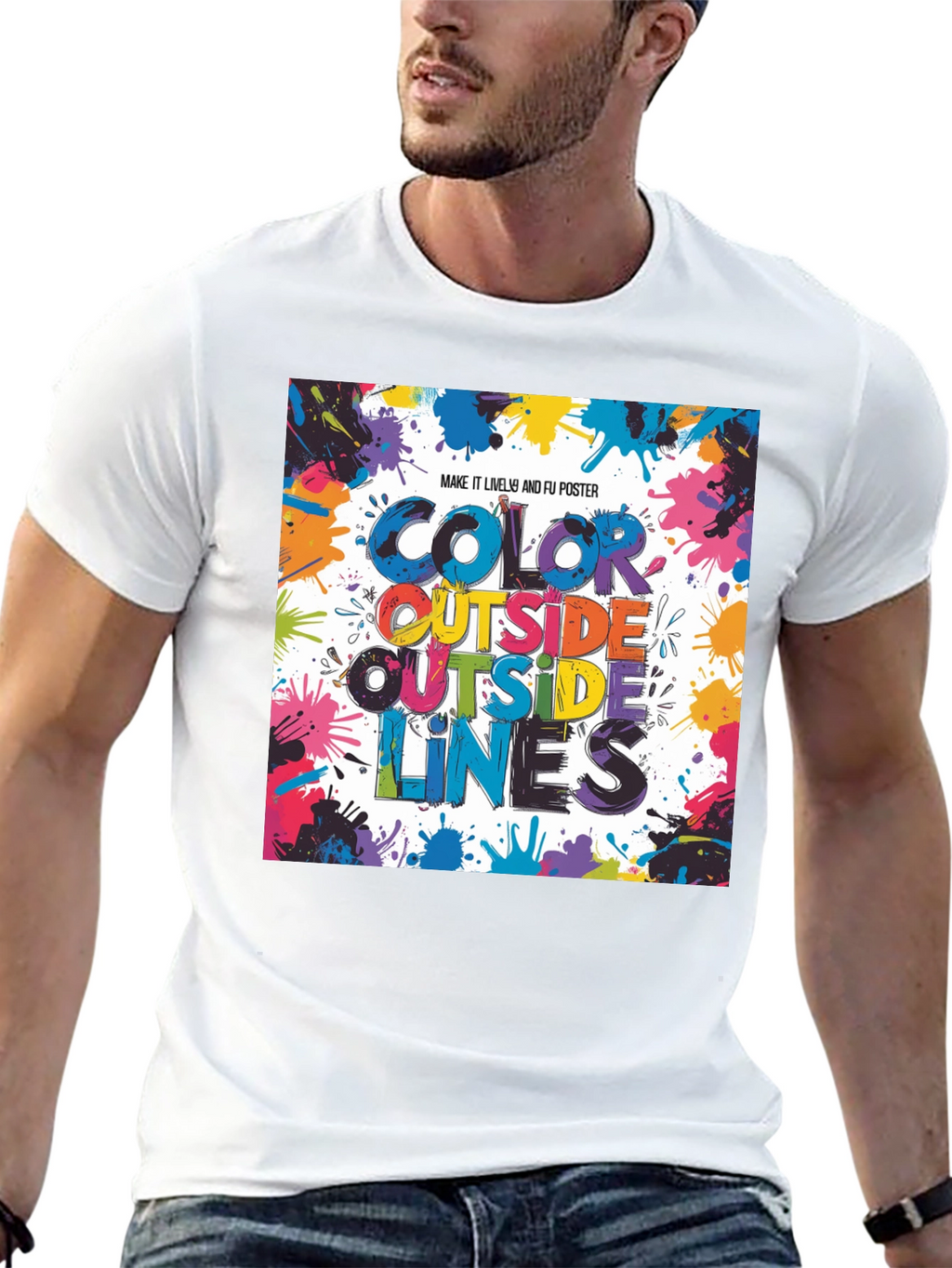 Colorful Lines T-Shirt