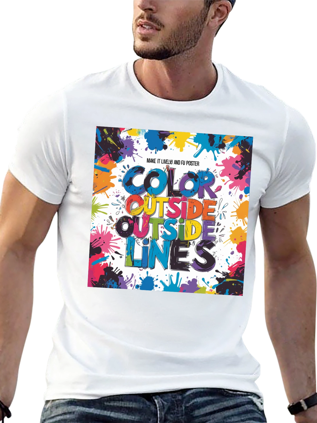 Colorful Lines T-Shirt