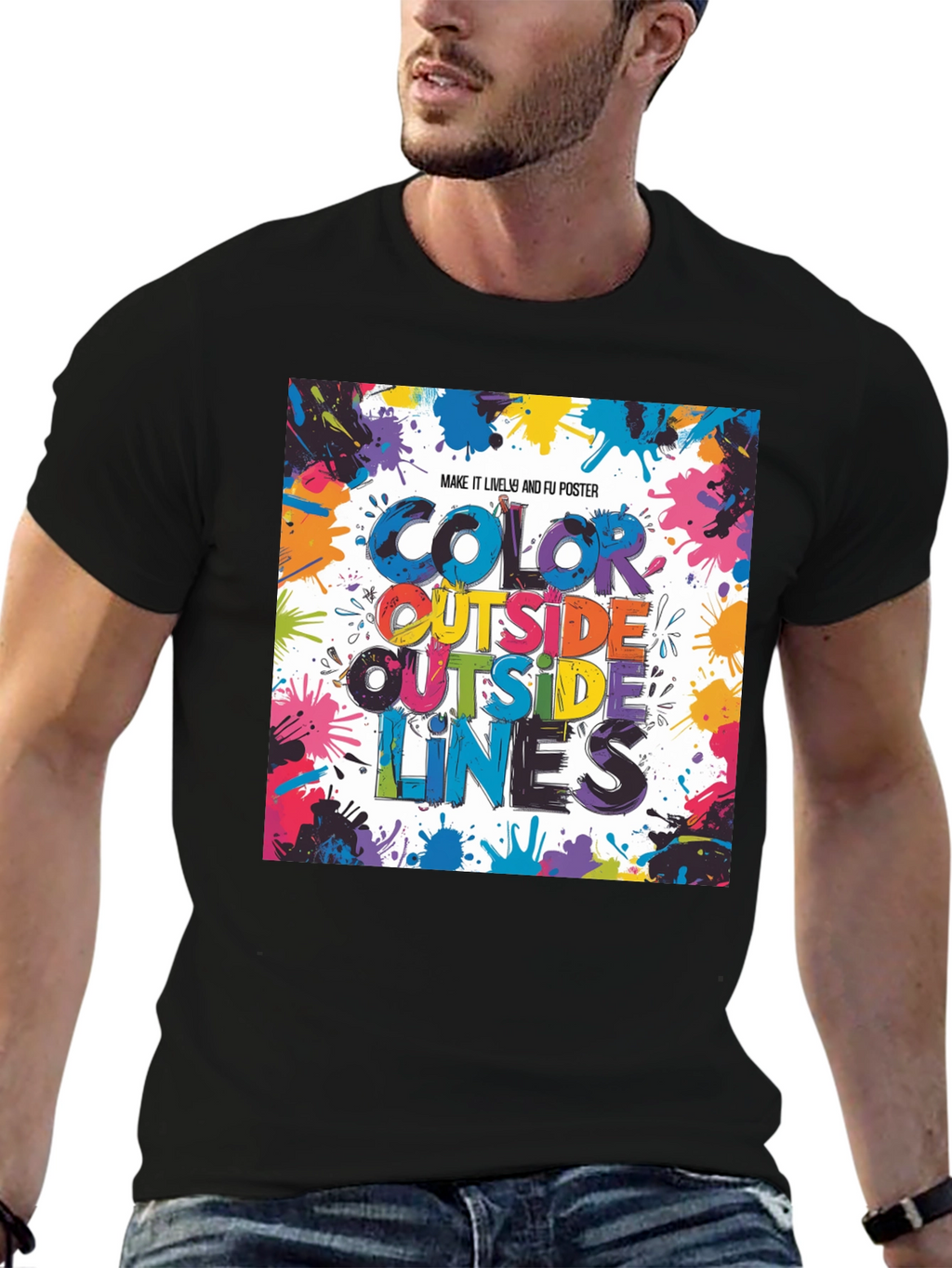 Colorful Lines T-Shirt
