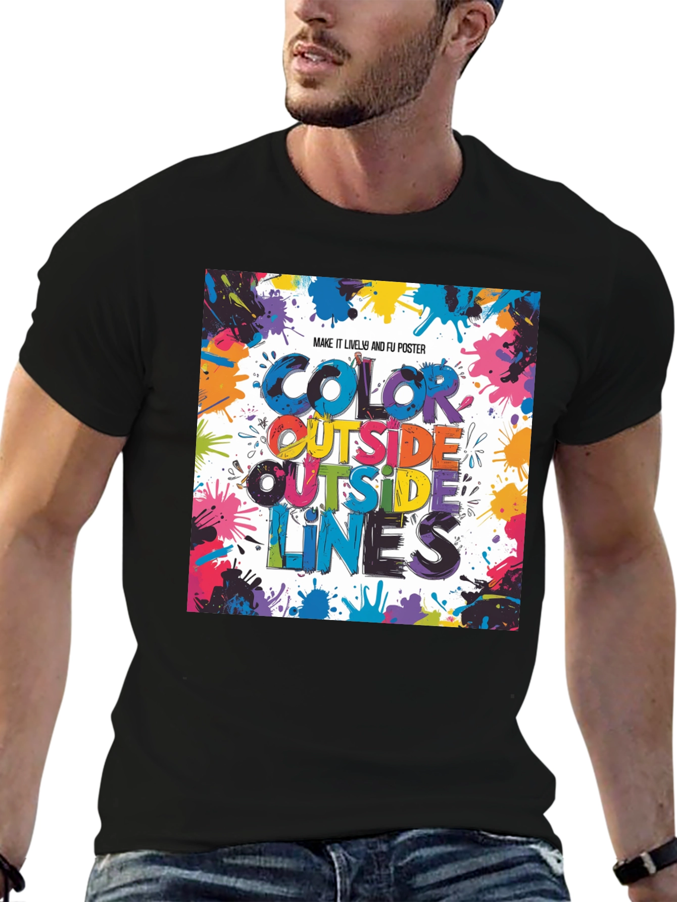 Colorful Lines T-Shirt