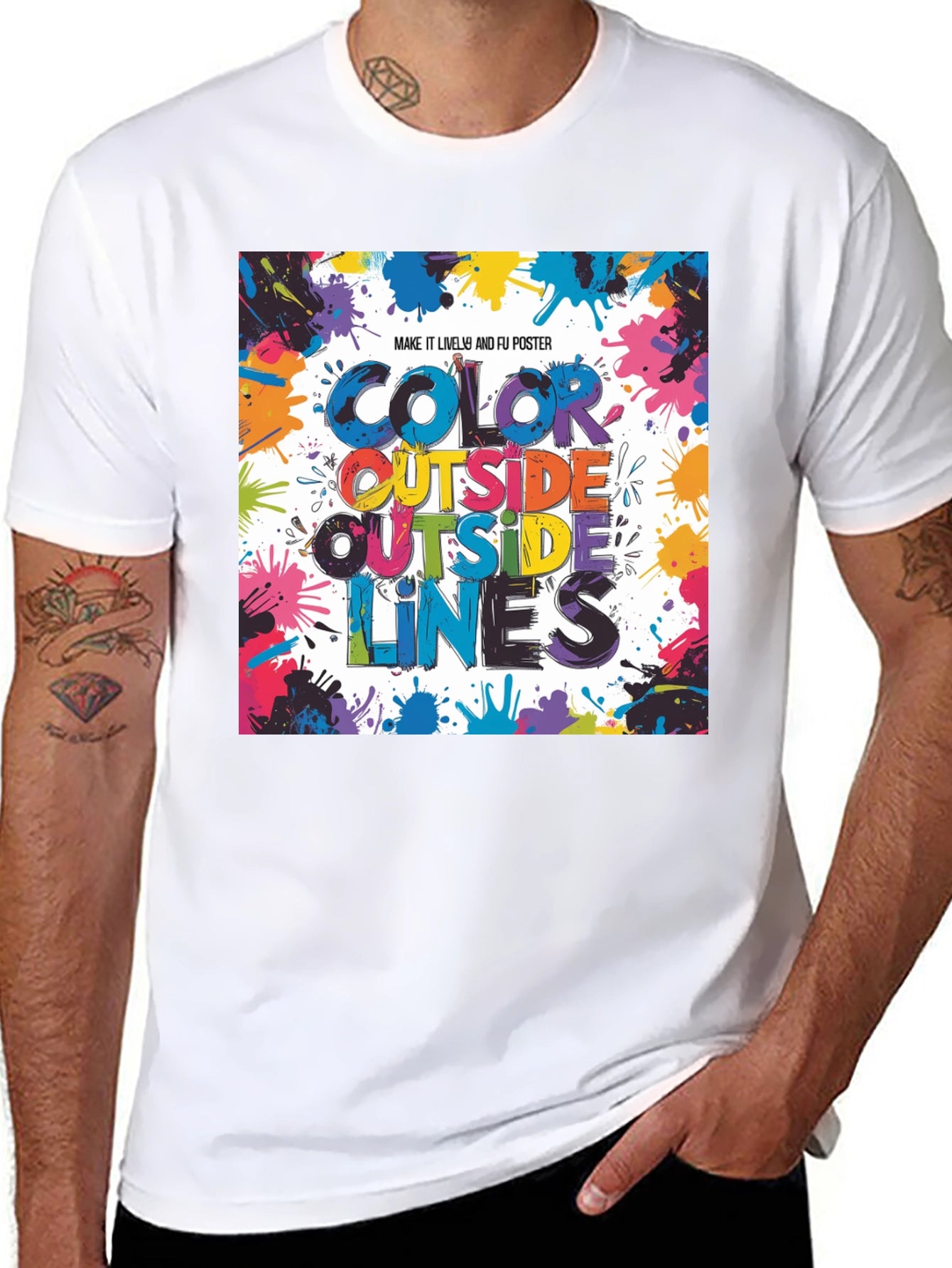 Colorful Lines T-Shirt